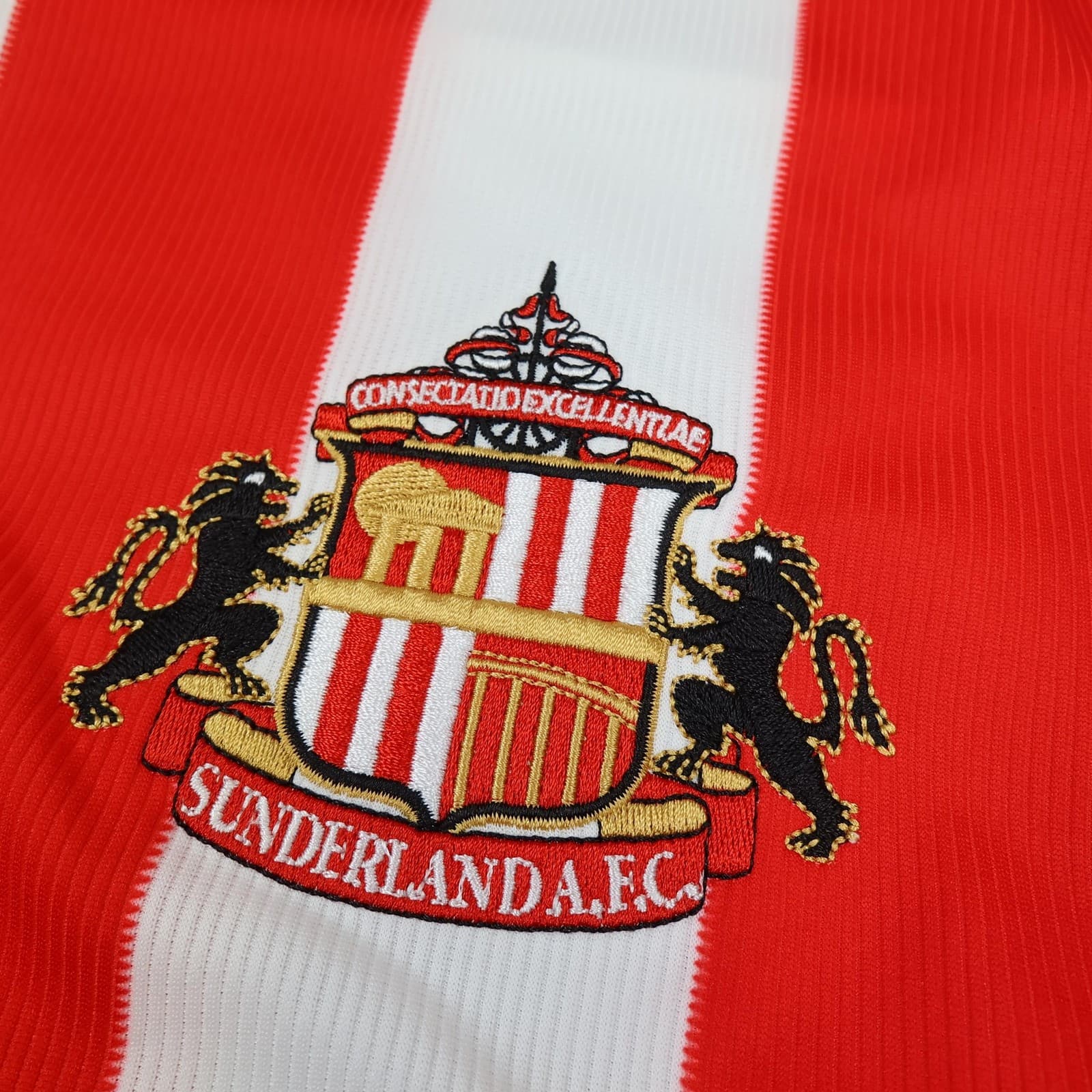 Sunderland Shirt Mens XL Red Home 2004 2005 Diadora Reg Vardy Soccer Jersey photo 6