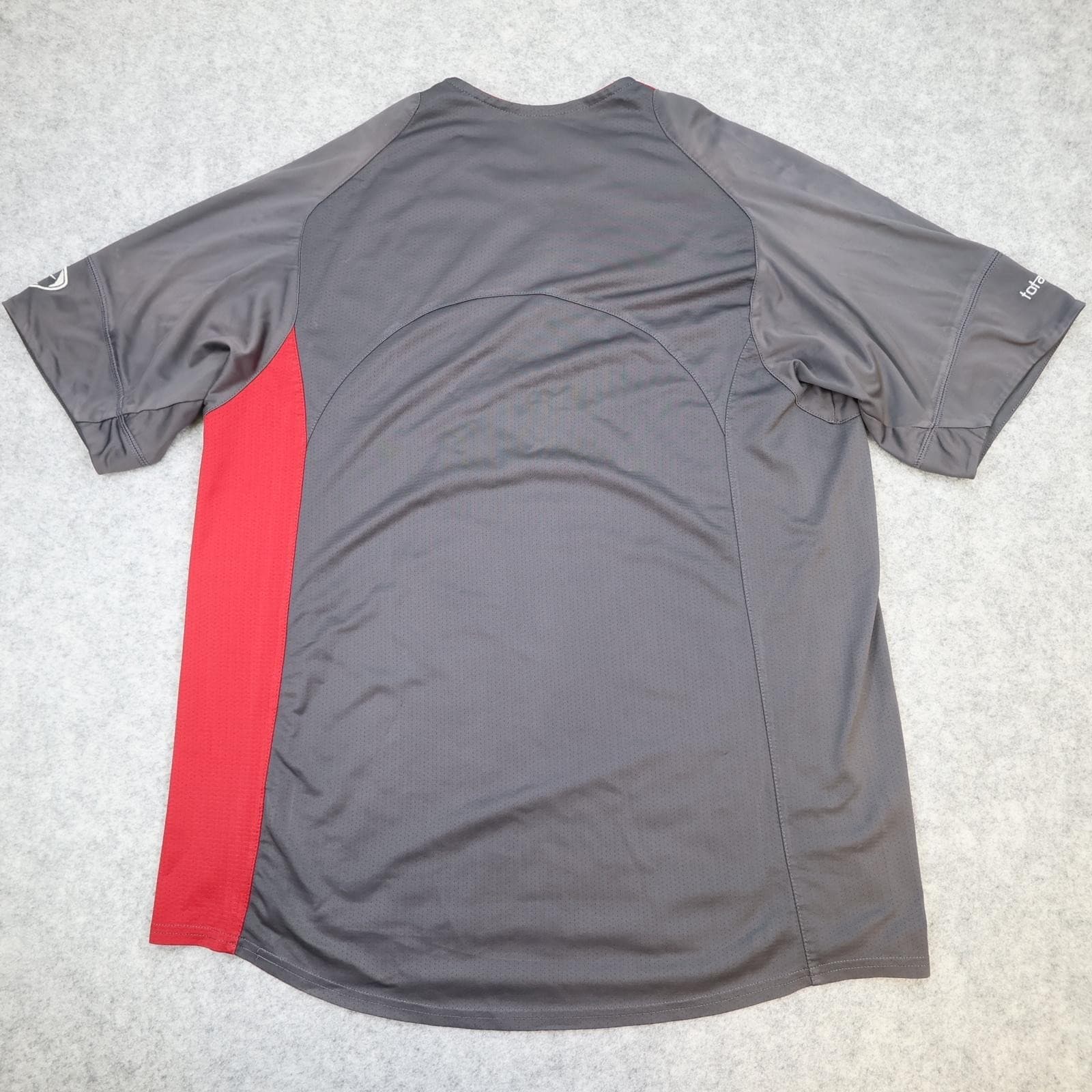 Manchester United Training Shirt Mens Large Grey 2004 2005 Nike Soccer Jersey photo 4