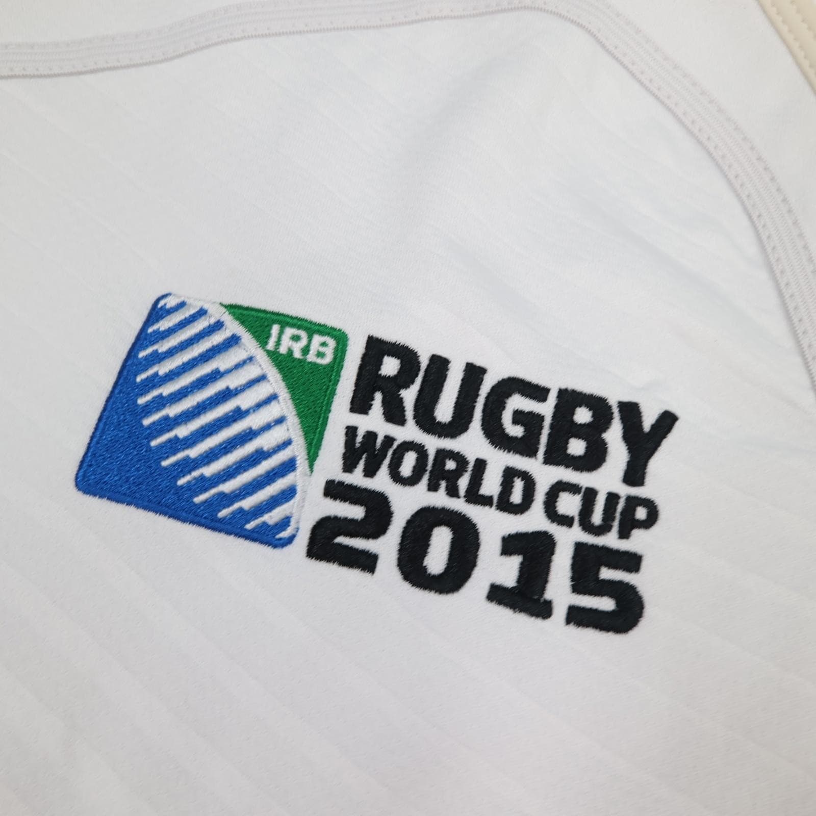 England Rugby World Cup Shirt Mens Large White Rugby Union Canterbury 2015 photo 10