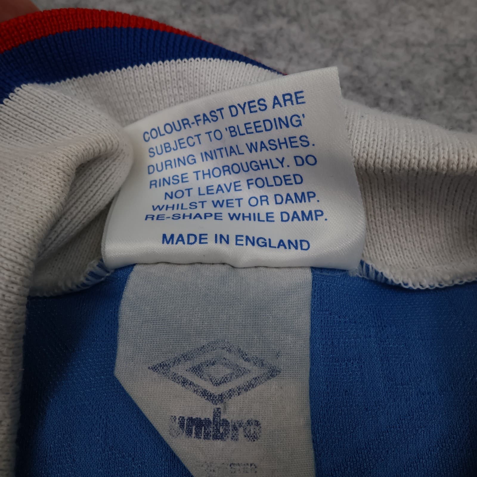 Vintage Chelsea Shirt Large Blue Home Shirt 1991 1993 Umbro Commodore Jersey photo 8