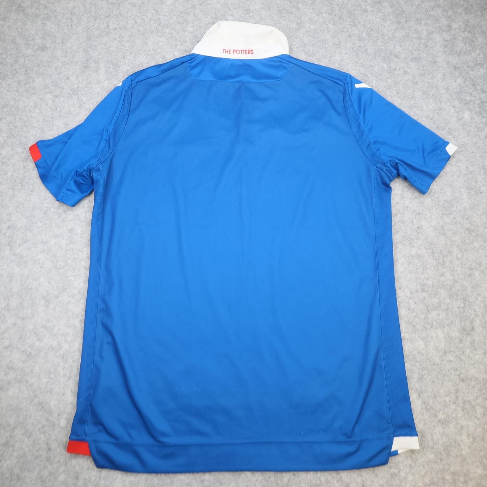 Stoke City Shirt Mens 3XL Blue Away Football Macron 2017 2018 Soccer Jersey photo 13
