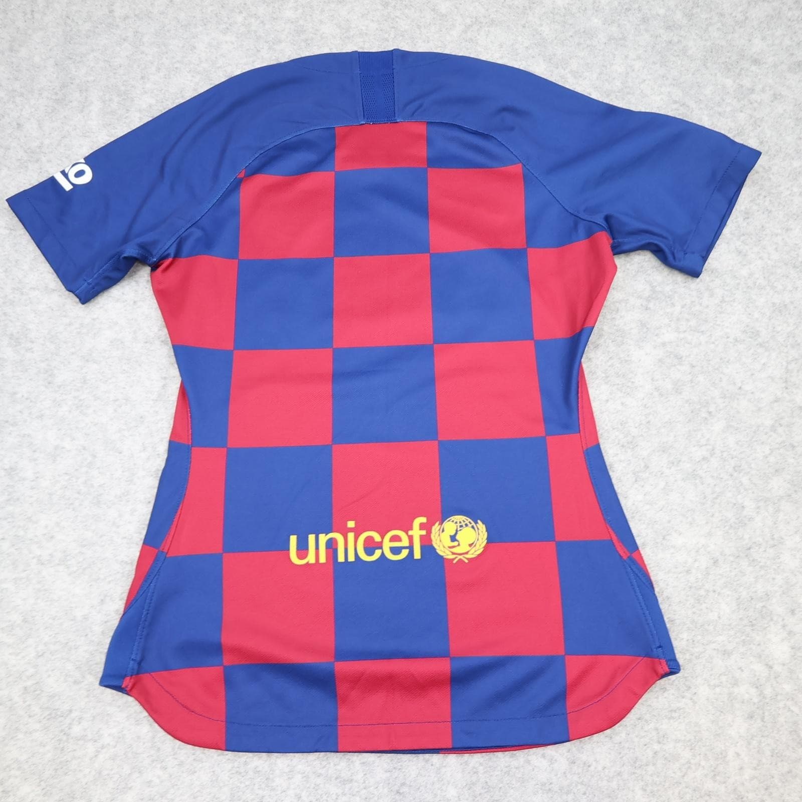 Barcelona Shirt Womens Small Red Home 2019 2020 Football Nike Soccer Jersey photo 2