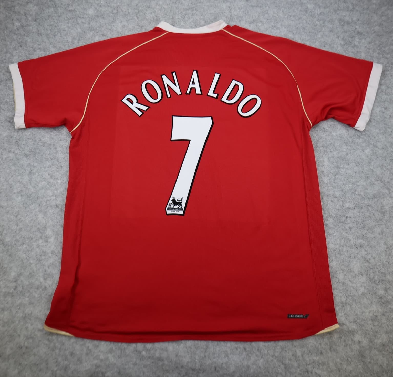 Manchester United Shirt Extra Large Red Home 2006 2007 Nike Jersey Ronaldo 7