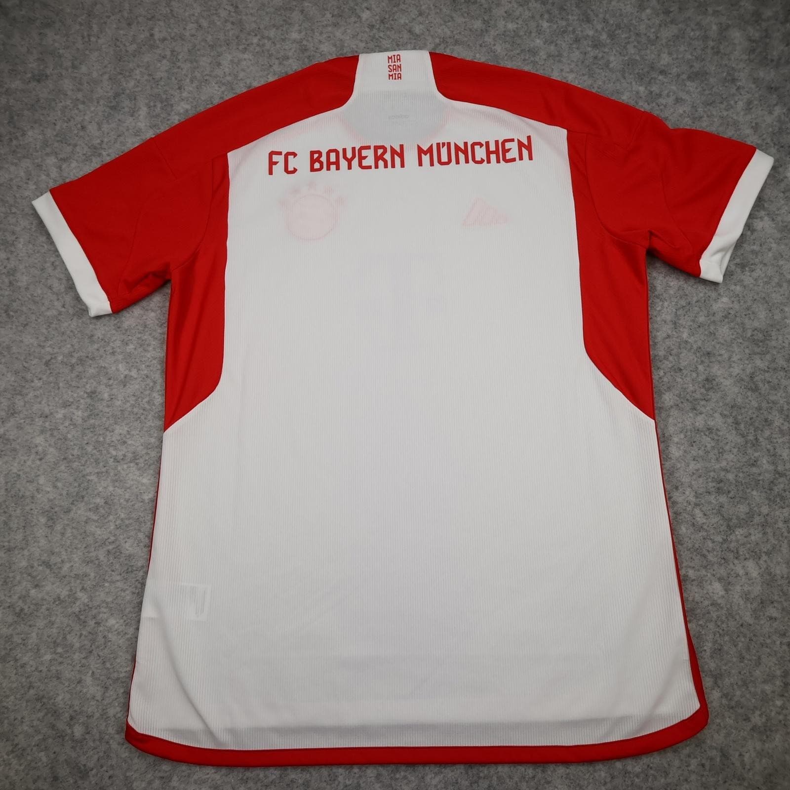 Bayern Munich Shirt Mens Large White Home 2023 2024 Football Adidas Telekom photo 2
