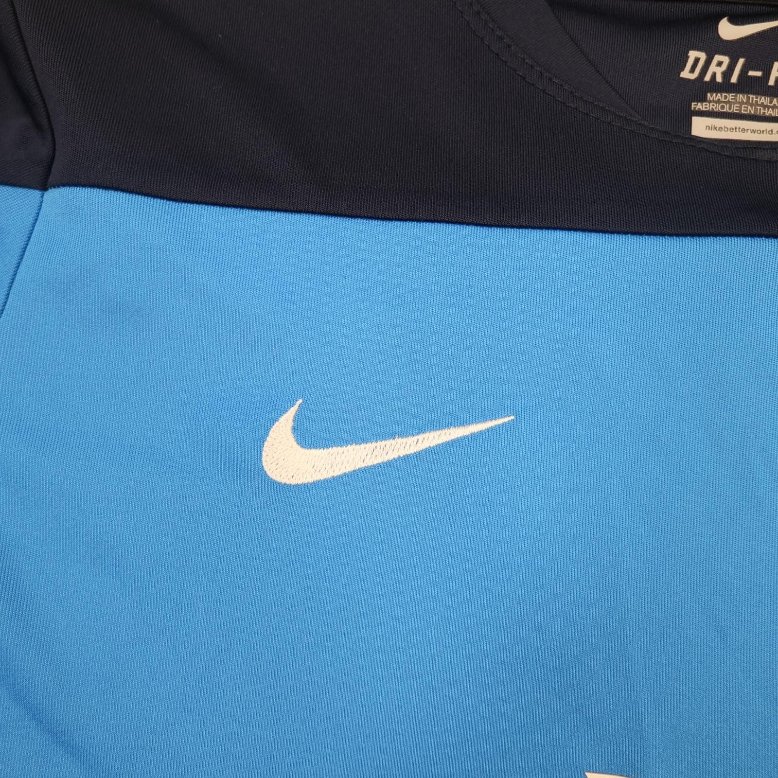 Arsenal Training Shirt Youth 12-13 Years Blue Football Nike Fly Emirates Jersey photo 4