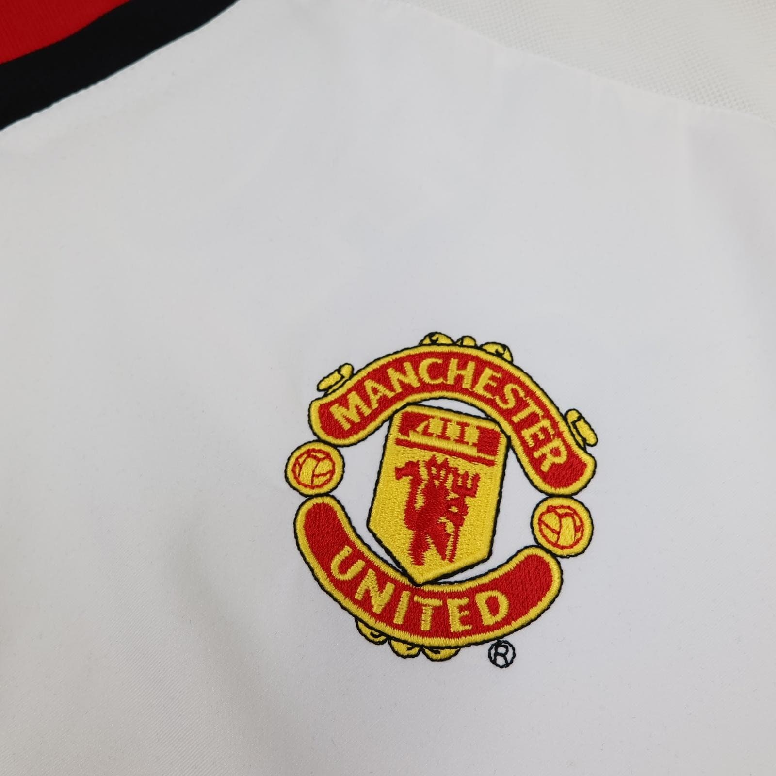 Manchester United Shirt Mens 2XL White Away 2002 2003 Nike Beckham 7 Jersey photo 6
