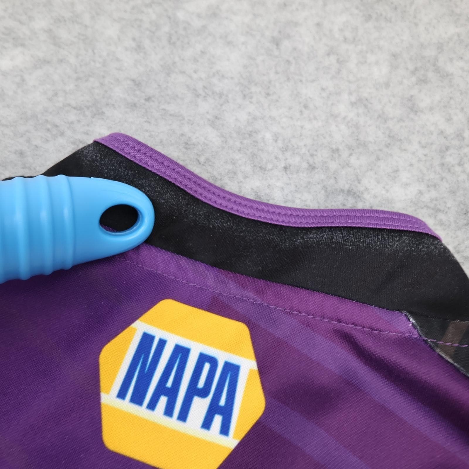 Leeds Rhinos Rugby Shirt Mens XL Purple Rugby League Oxen 2021 Away photo 8