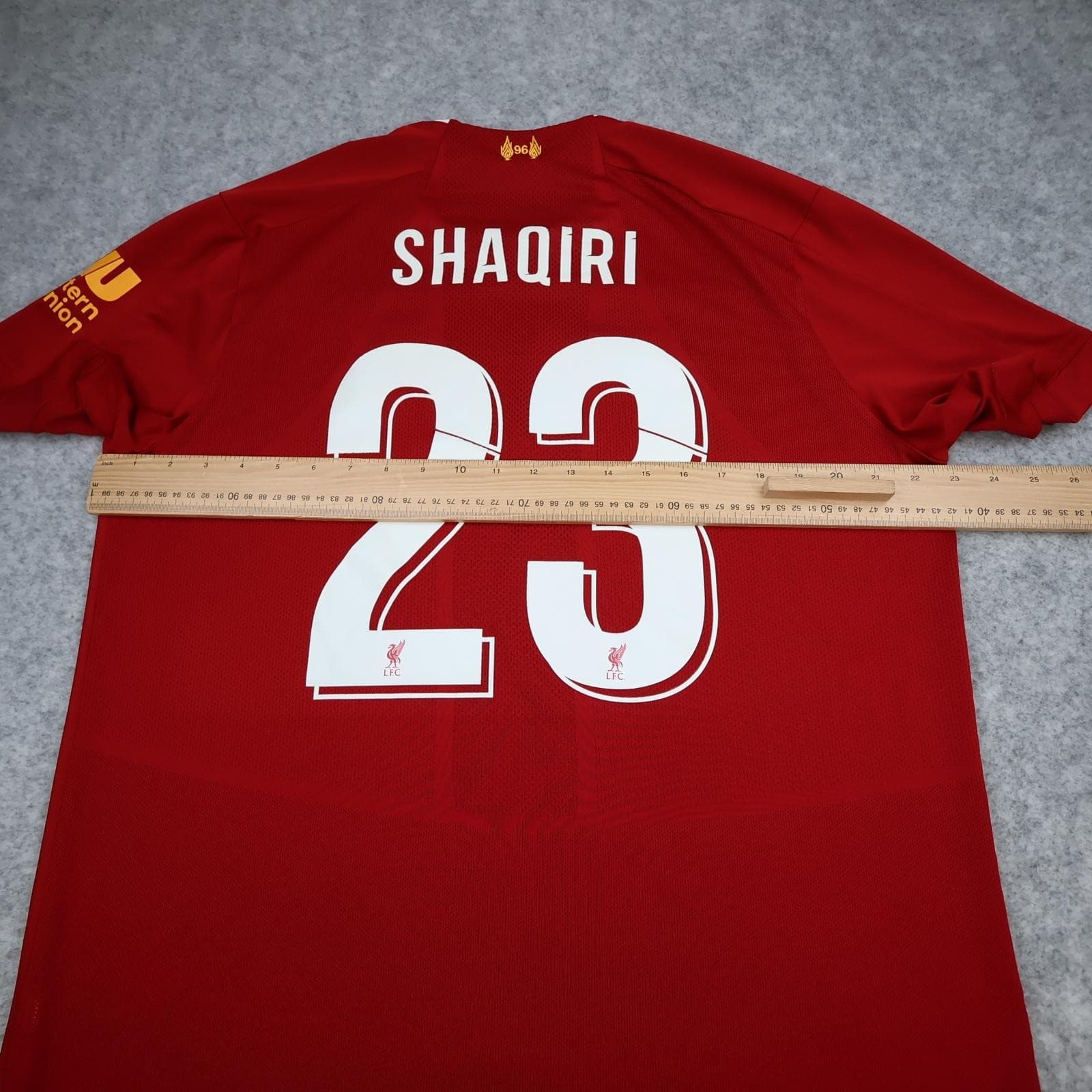 Liverpool Shirt Mens XL Red Home 2019 2020 Football New Balance Shaqiri 23 photo 12