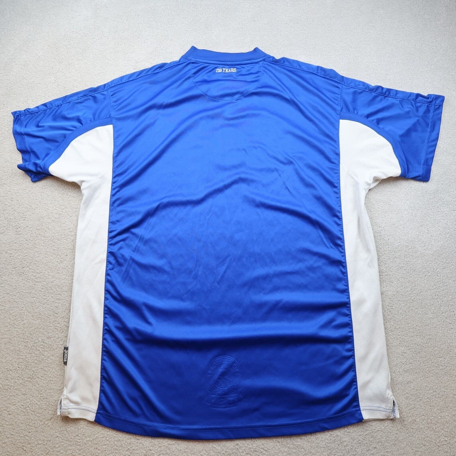 Leicester City Shirt 3XL Blue Home Kit 2009 2010 Joma Jersey 125th Anniversary photo 2