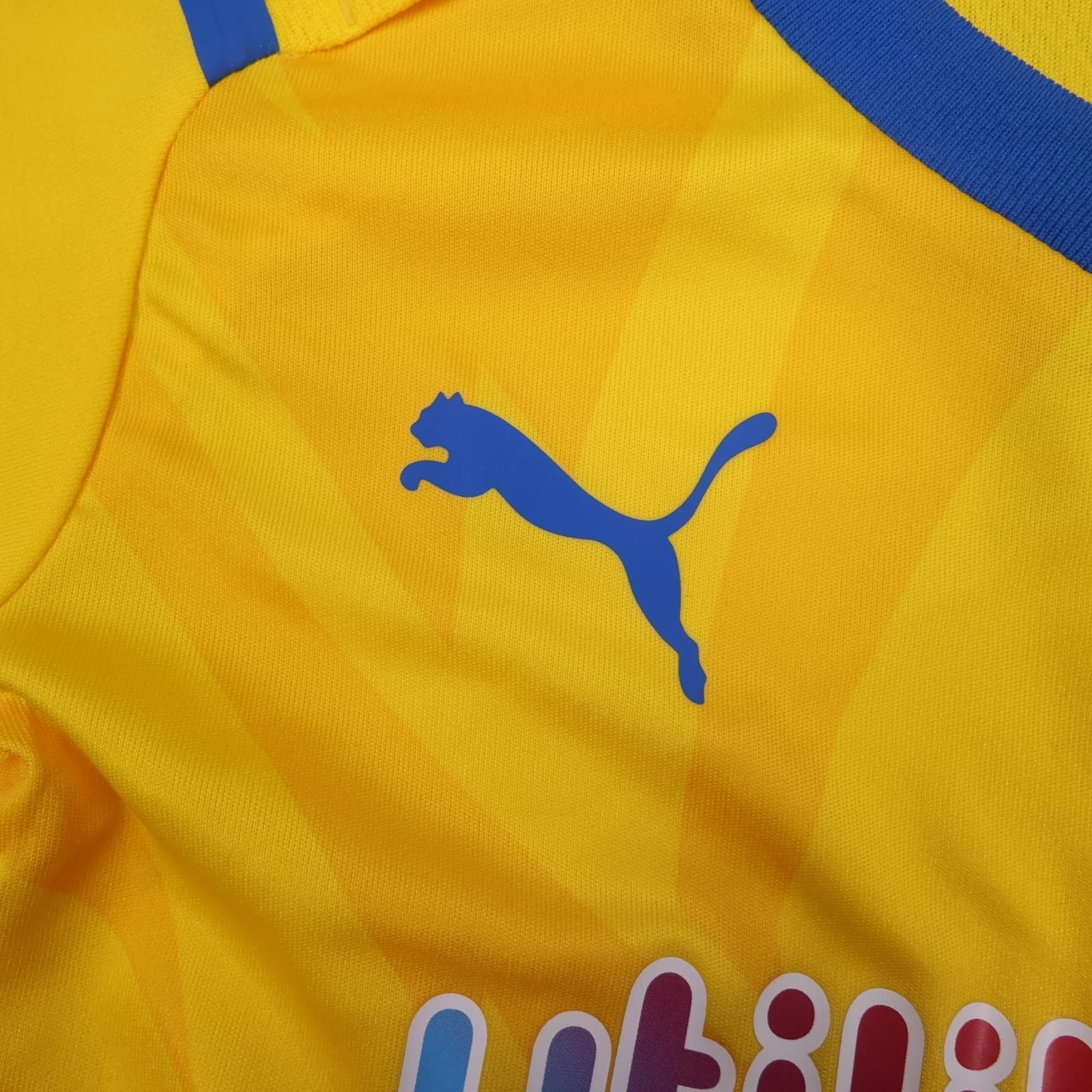 Crystal Palace Baby Kit 9-12 Months Yellow Away 2021 2022 Football Puma Utilita photo 5