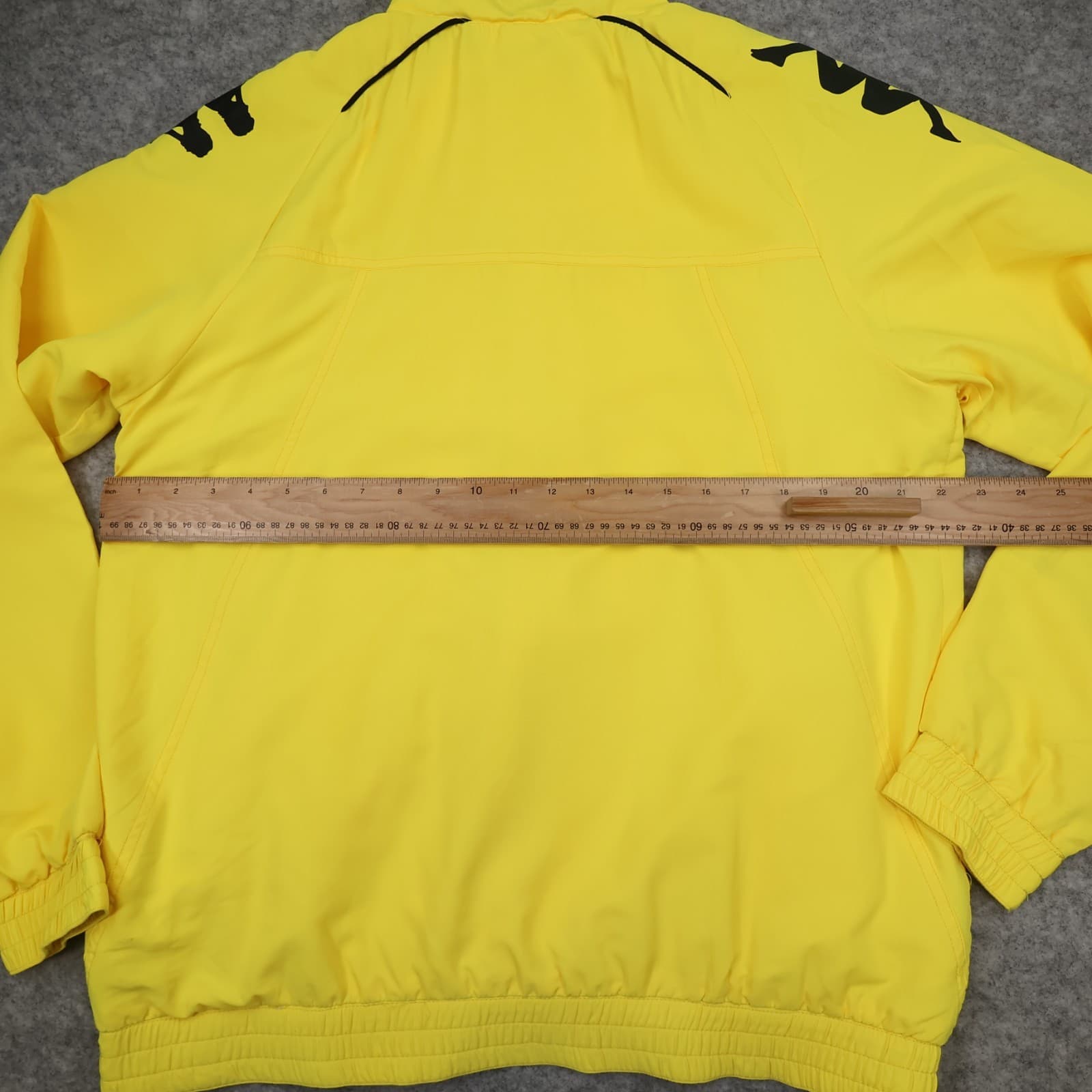 Borussia Dortmund Jacket Large Yellow Kappa Track 2010 2011 Zipped photo 11