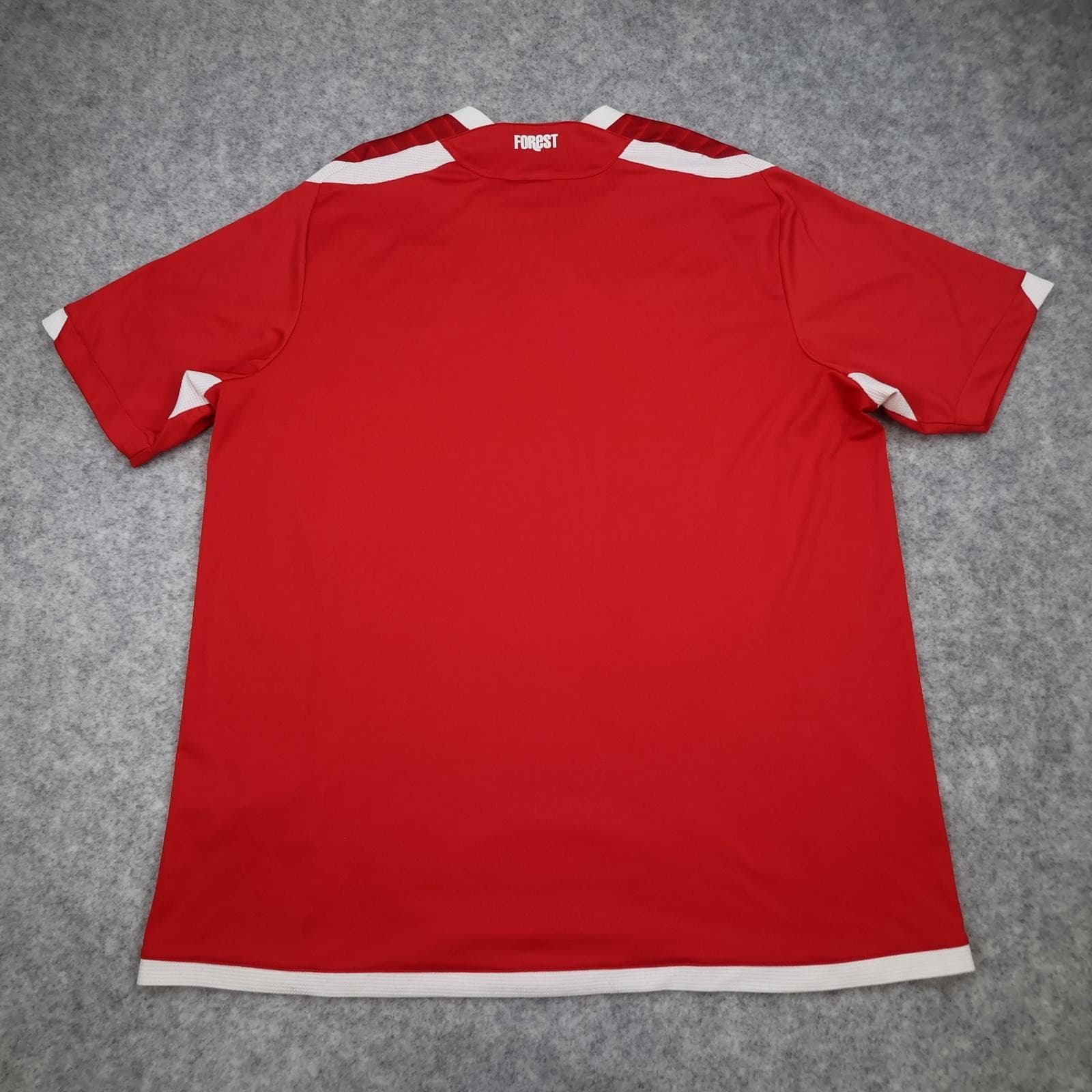 Nottingham Forest Shirt Mens XL Red Home 2009 2010 EFL Football Umbro Jersey photo 2