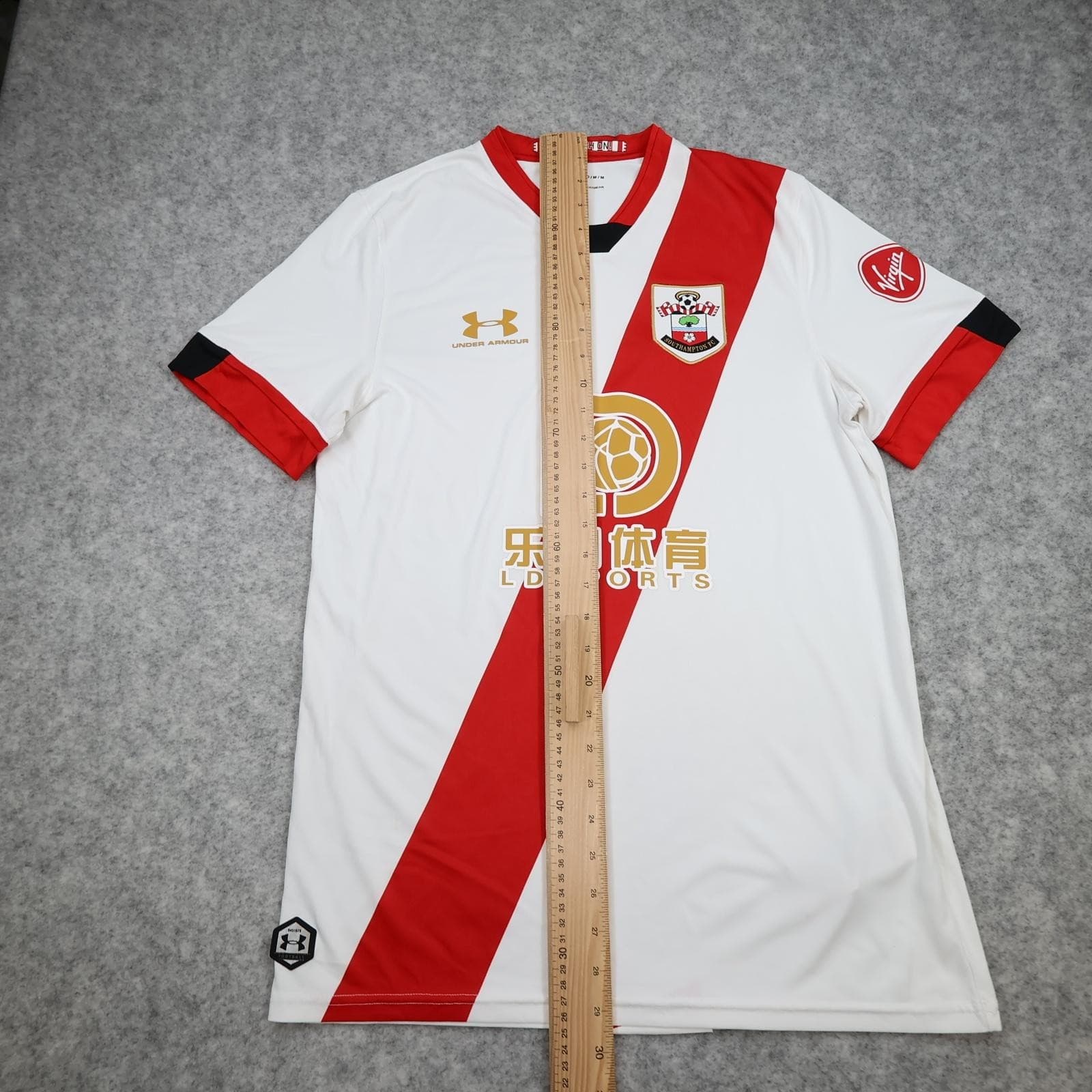 Southampton Shirt Mens Medium White 3rd 2020 2021 Football Under Armour photo 15