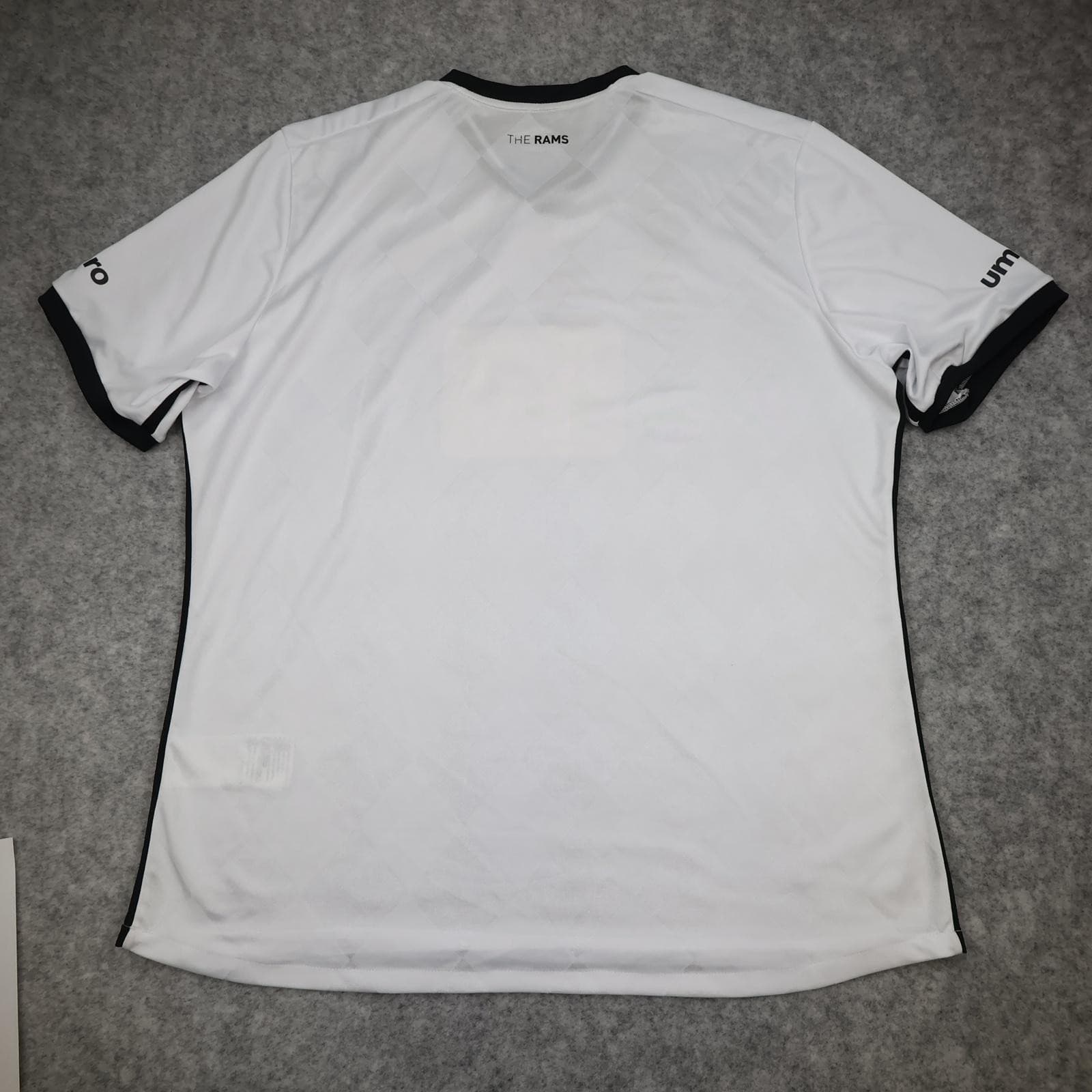 Derby County Shirt Mens Large White Home 2015 2016 EFL Umbro Just Eat Jersey photo 5