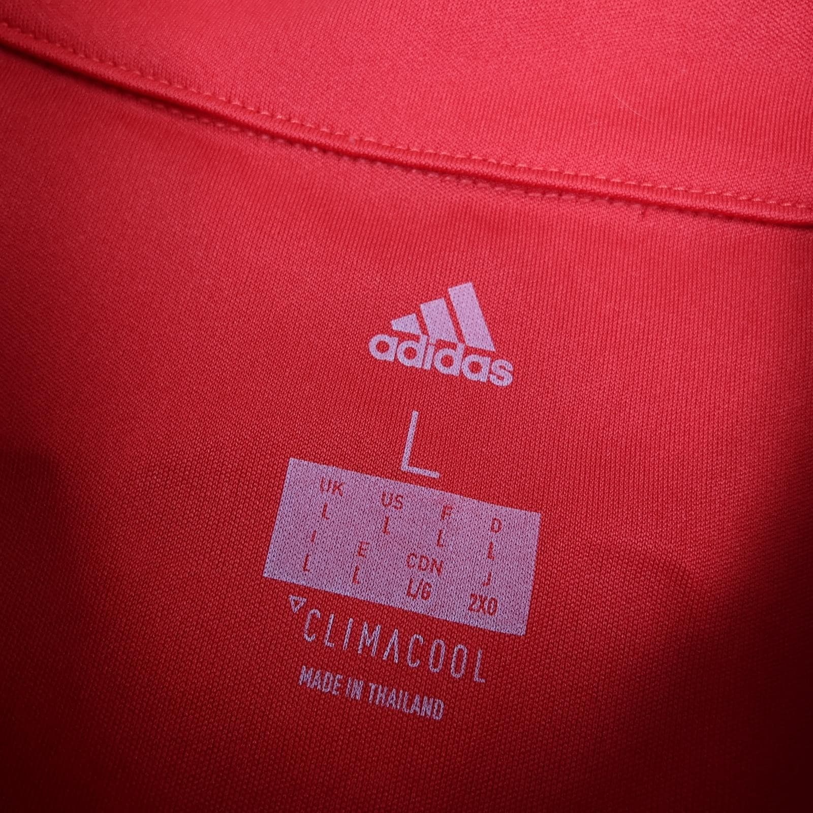 Manchester United Shirt Mens Large Red Home 2017 2018 Football Adidas Matic 31 photo 7