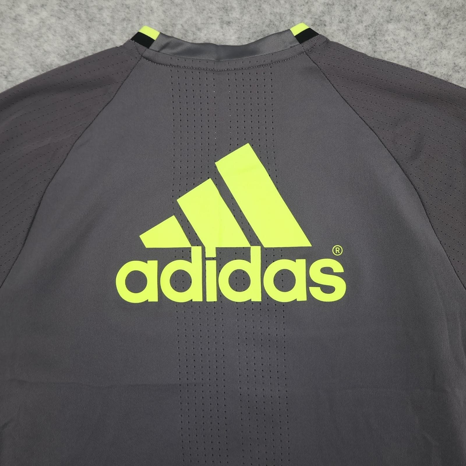 Chelsea Training Shirt Mens Medium Grey EPL Football Adidas Carabao 2016 2017 photo 14