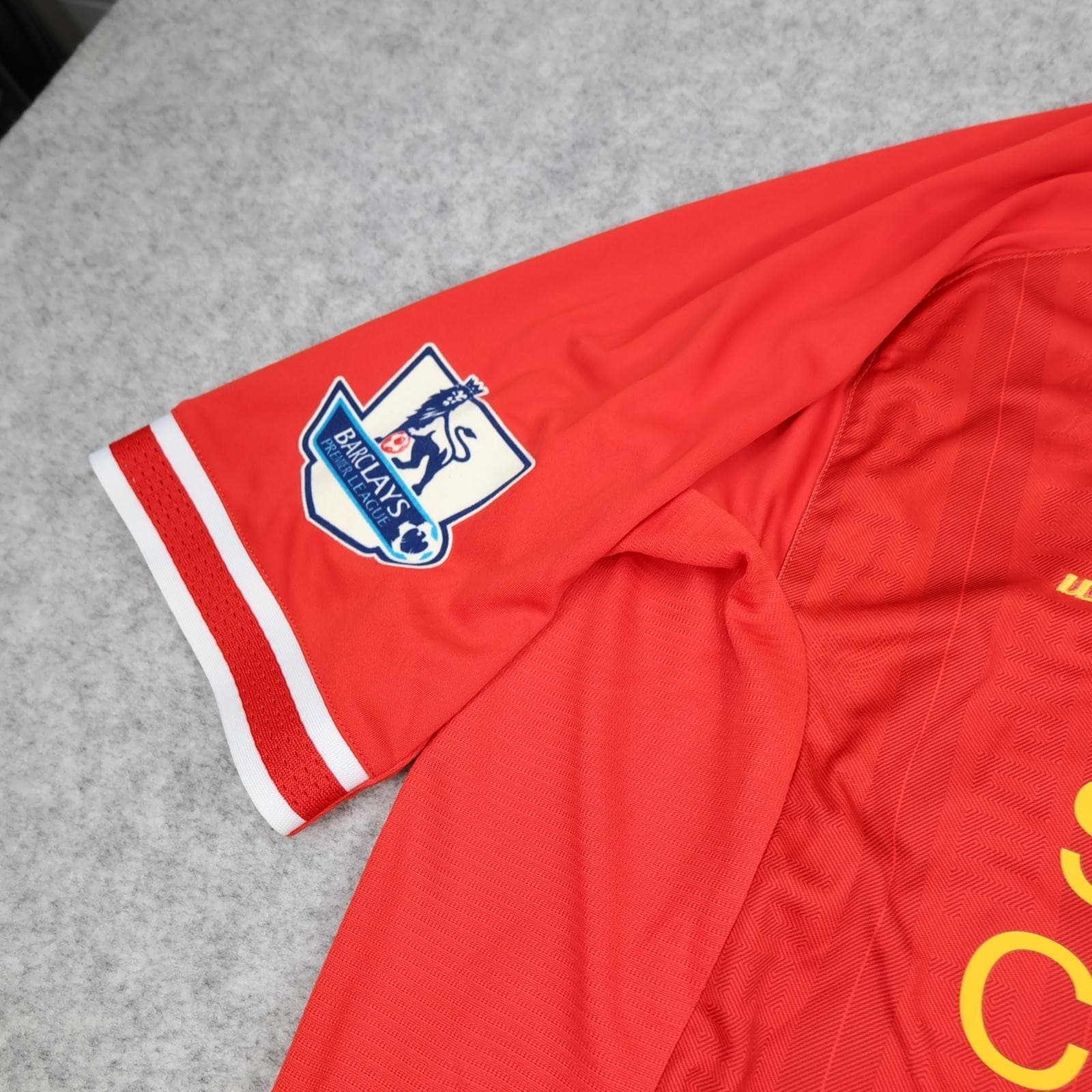Liverpool Shirt Mens Large Red Home 2013 2014 EPL Football Warrior Coutinho 10 photo 7