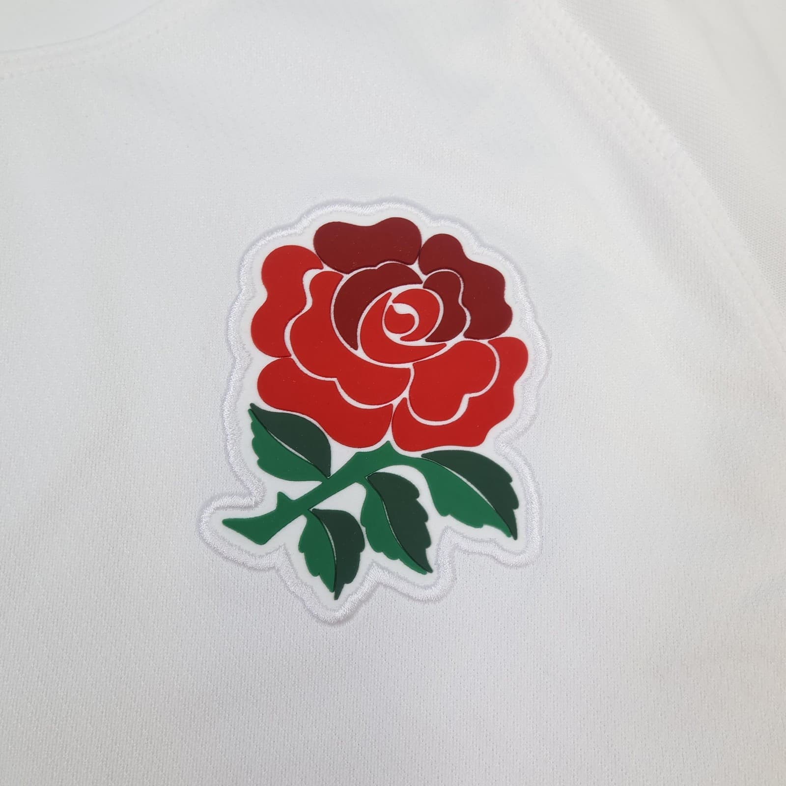 England Rugby Shirt Mens Large White Home Rugby Union Umbro 2024 Jersey Top photo 4
