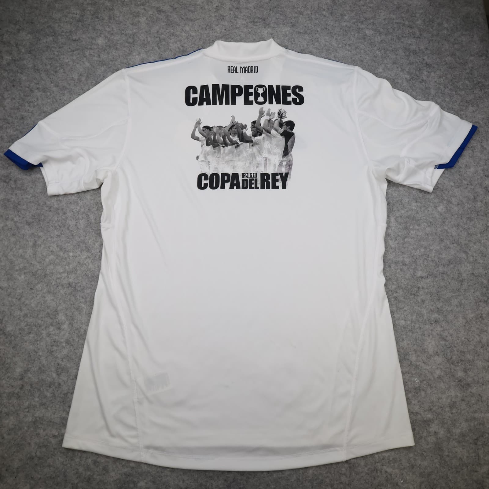 Real Madrid Shirt Extra Large White Home Kit 2010 2011 Adidas Football Jersey photo 2