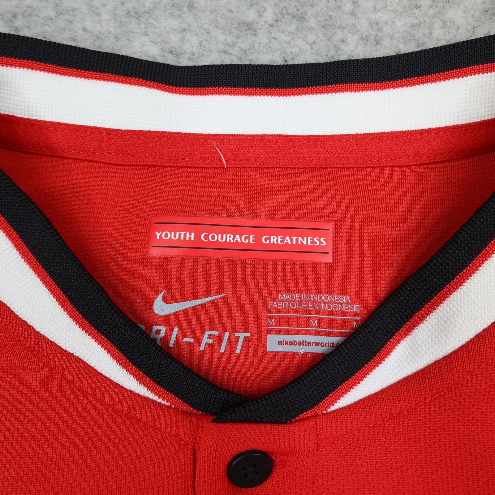 Manchester United Shirt Mens Medium Red Home 2014 2015 Football Nike Falcao 9 photo 12