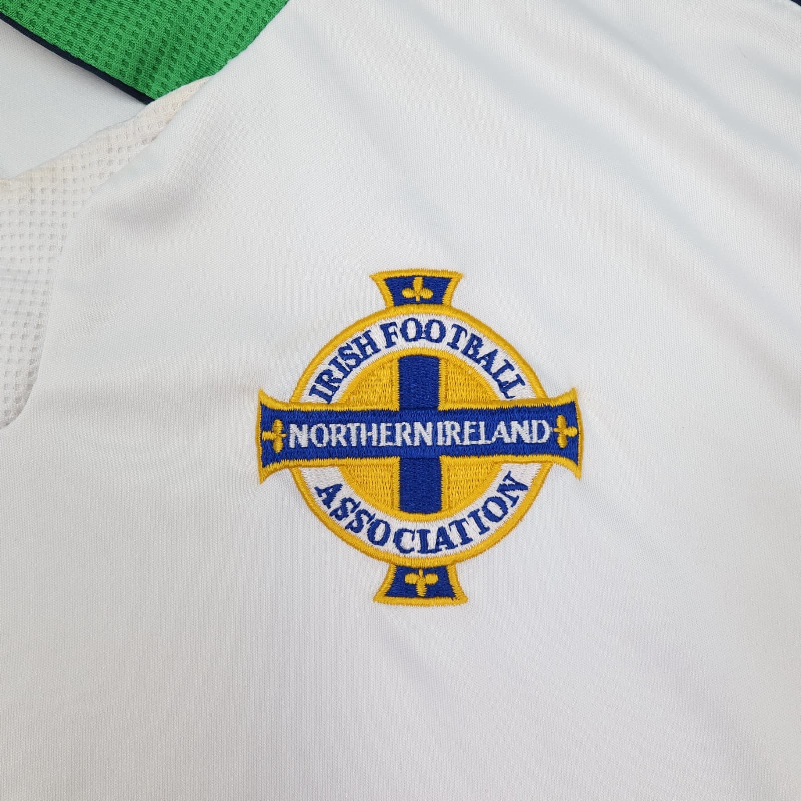 Northern Ireland Football Shirt Large Adidas Away Kit 2009 2010 Soccer Jersey photo 3