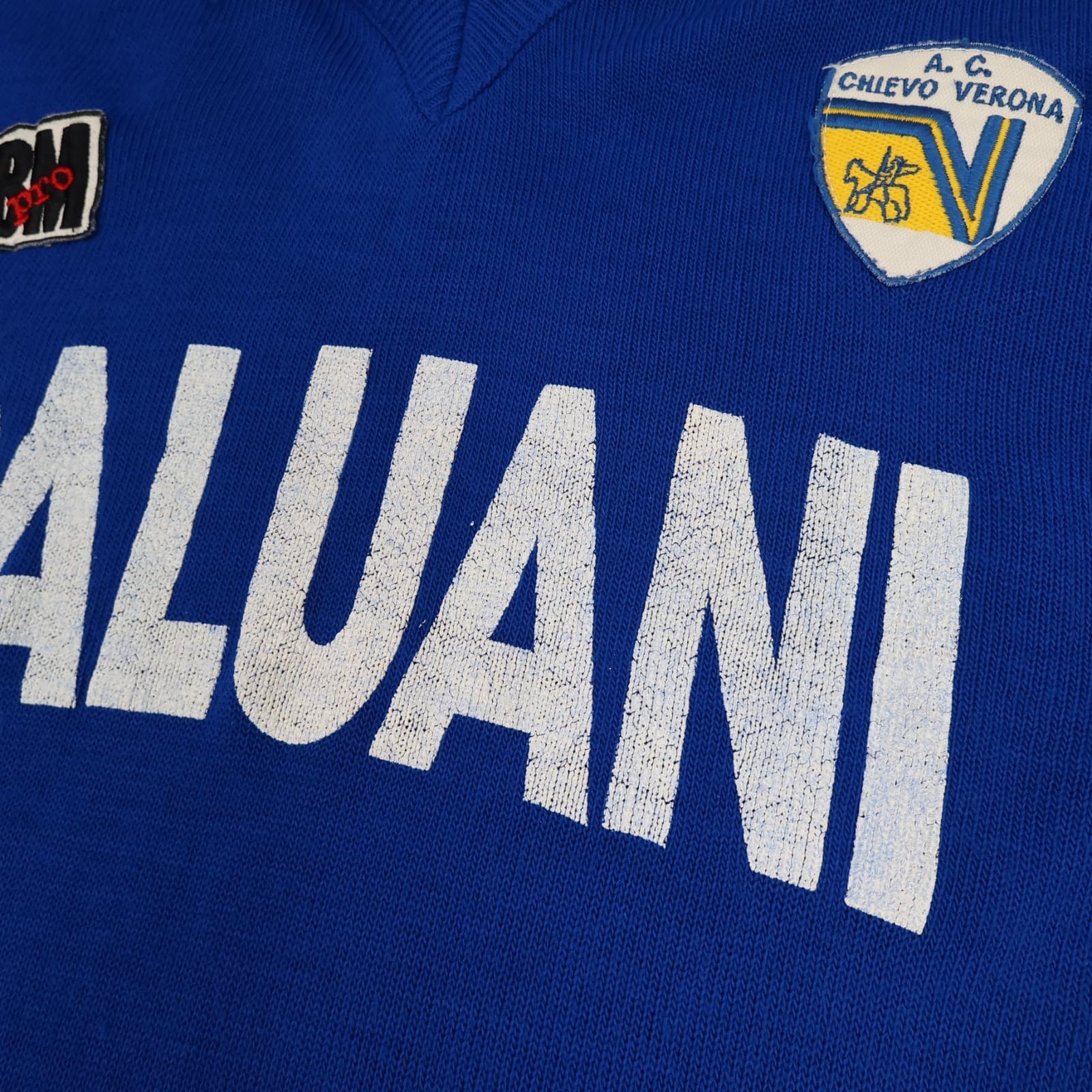 Chievo Verona Shirt Extra Large Player Issue Training ABM Pro 1993 1994 Soccer photo 5