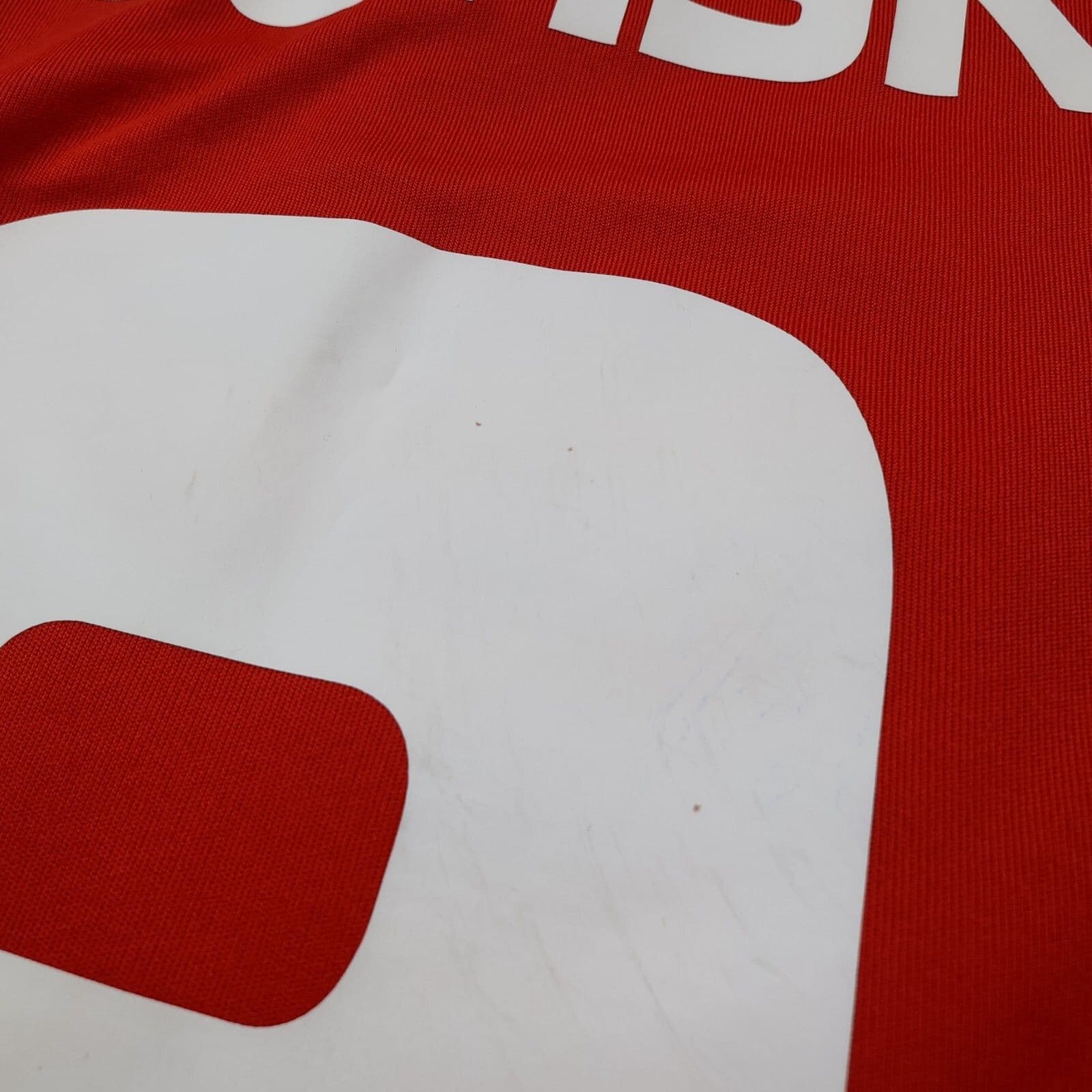 Czech Republic Football Shirt Large Red Home Kit 2003 2004 Jersey Karel Poborsky photo 9