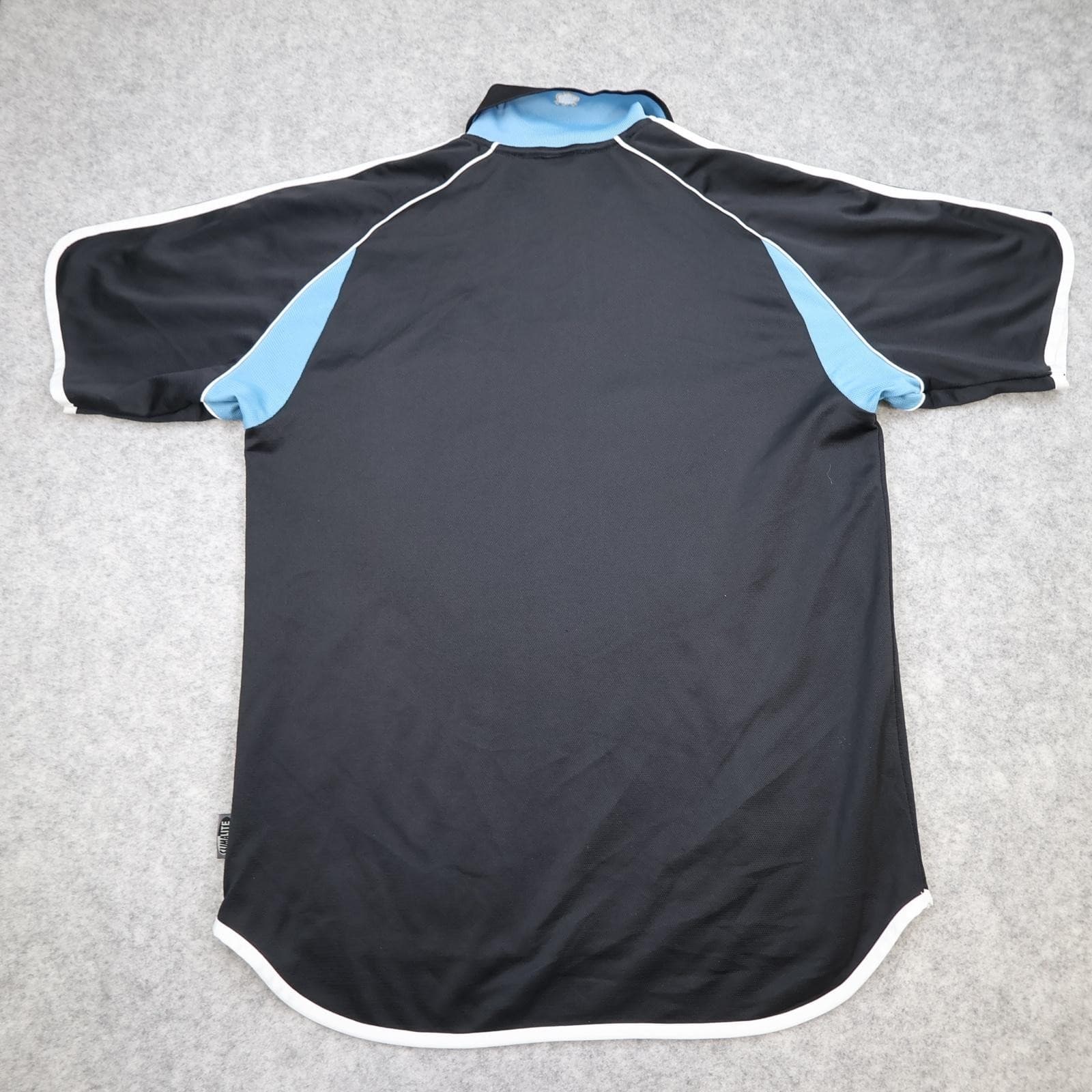 Vintage Newcastle United Shirt Mens Medium Black Away Kit 2000 2001 Adidas NTL photo 2