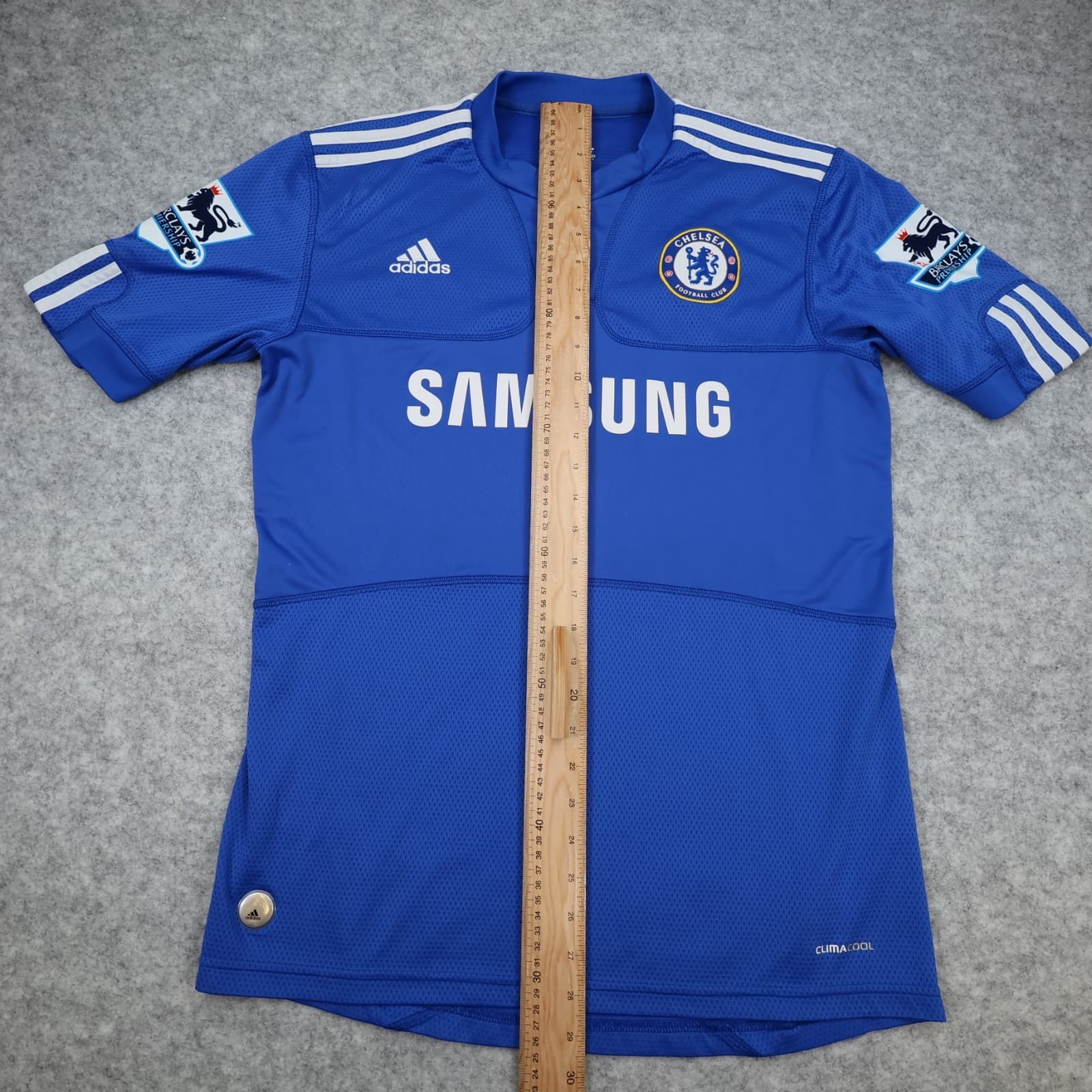 Chelsea Shirt Medium Blue Home Kit 2009 2010 Adidas Soccer Jersey John Terry 109 photo 18