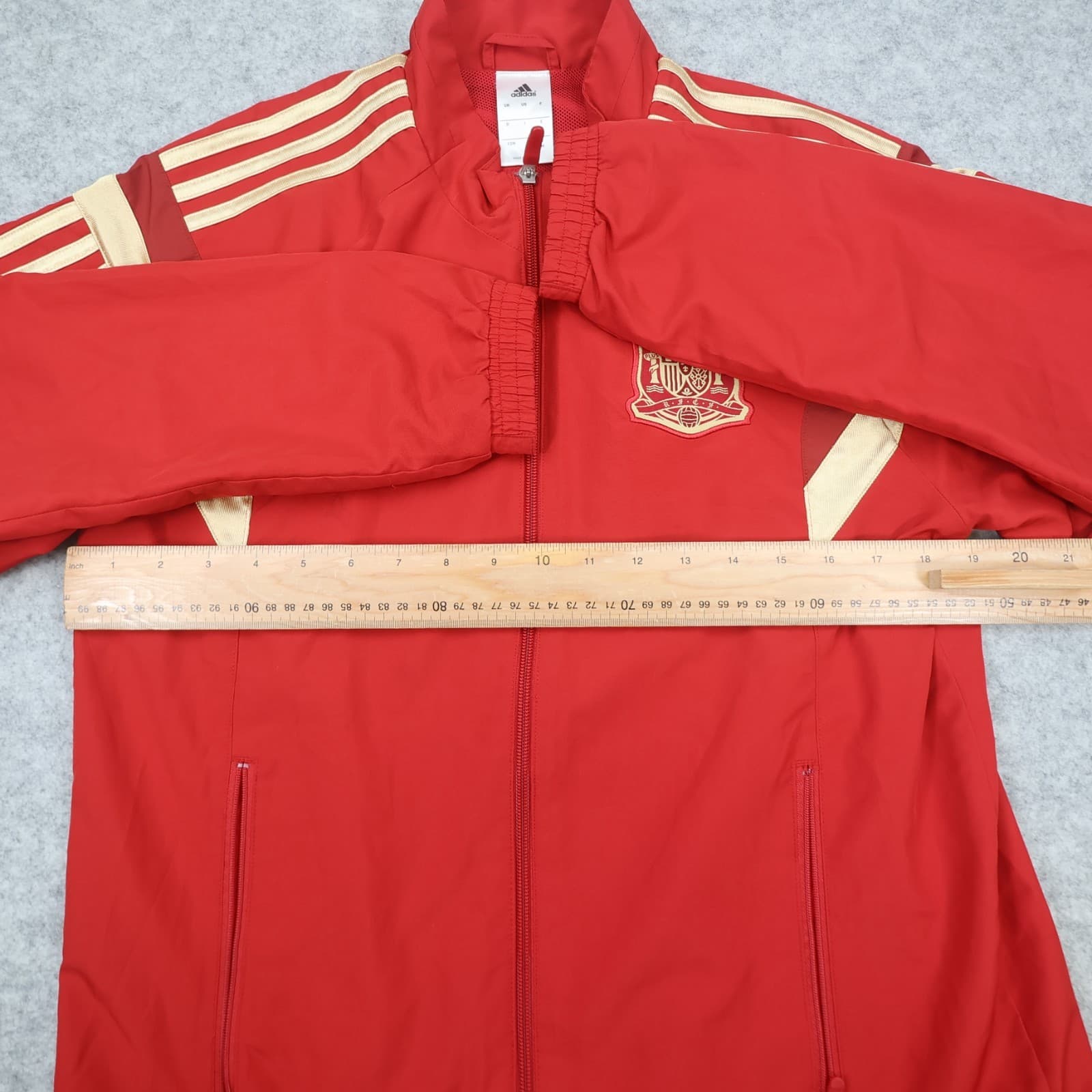 Spain Football Tracksuit Medium Red 2012 2013 España Jacket World Cup photo 8