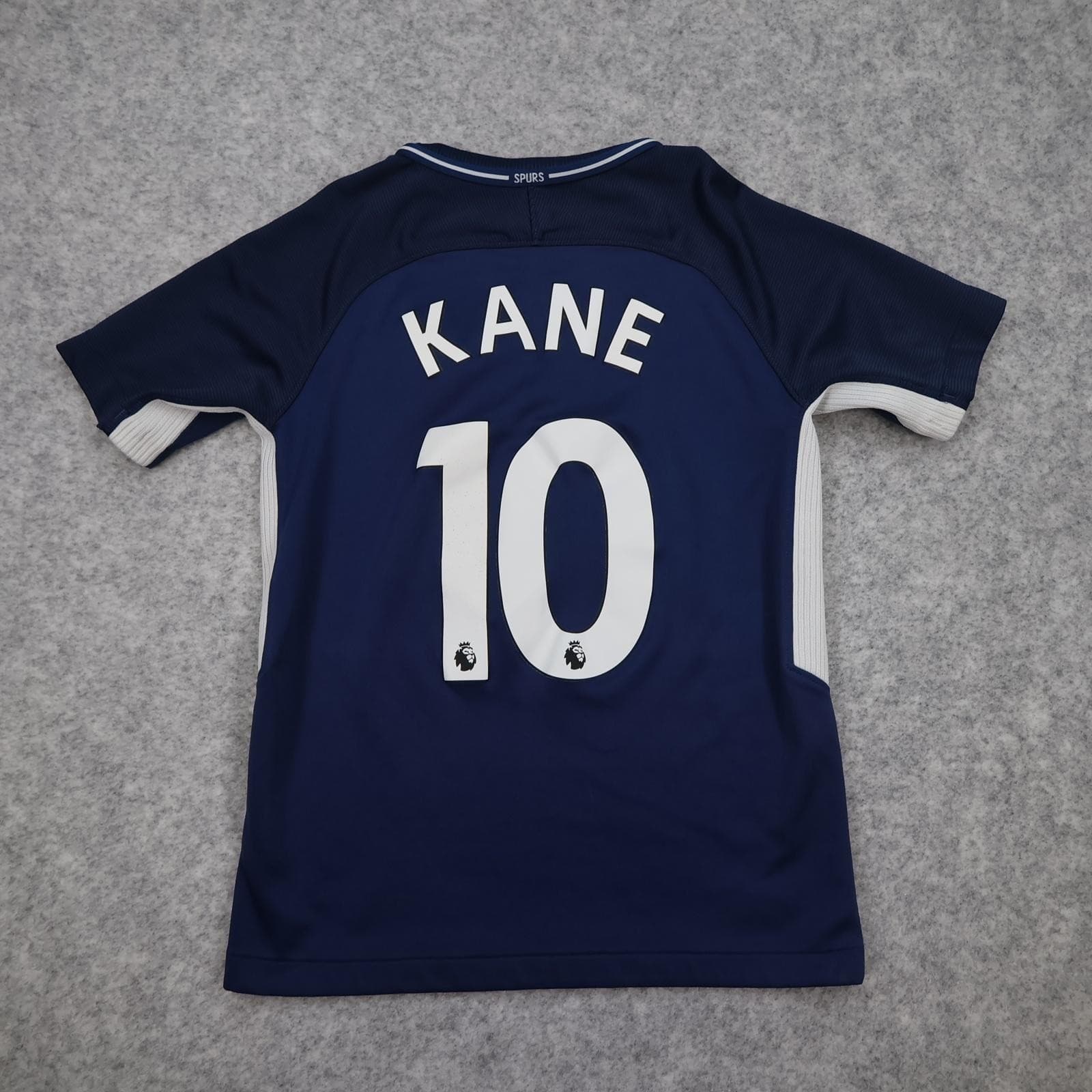 Tottenham Hotspur Shirt Kids 8-10 Years Blue Away 2017 2018 Nike Kane 10 photo 2