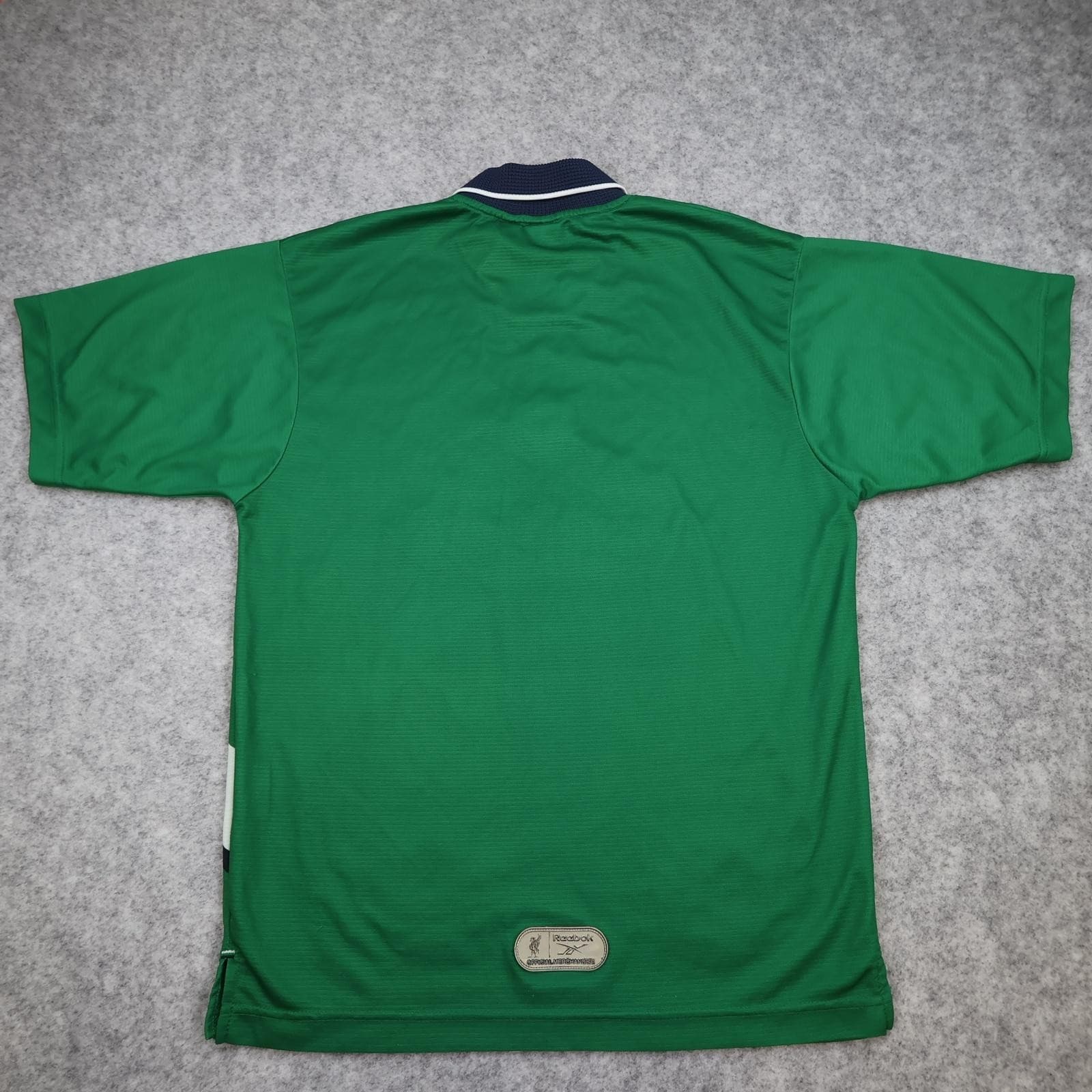 Vintage Liverpool Away Shirt Mens Small Green 1999 2001 Reebok Carlsberg photo 2