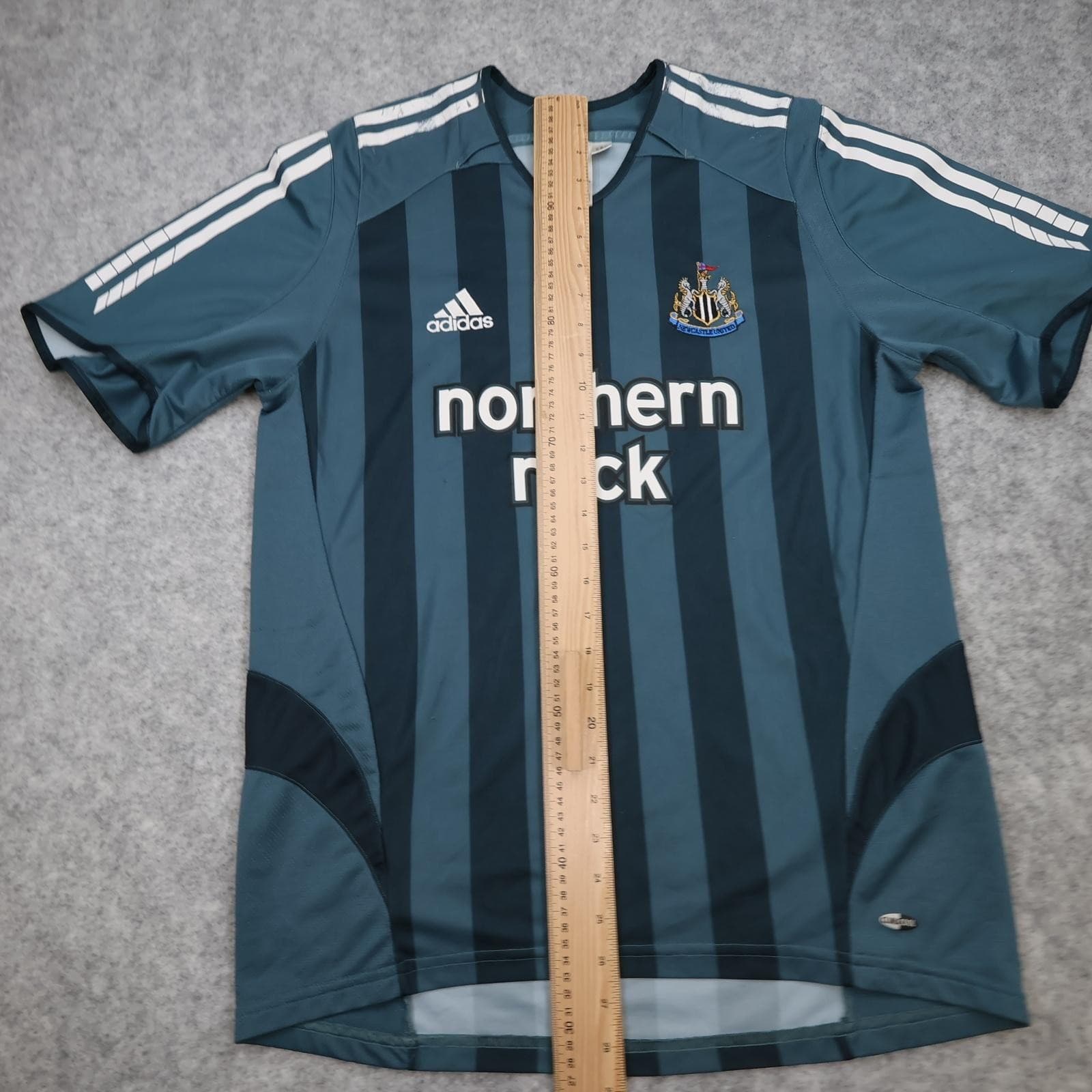 Vintage Newcastle United Shirt Mens Medium Blue 2005 2006 Adidas Northern Rock photo 13
