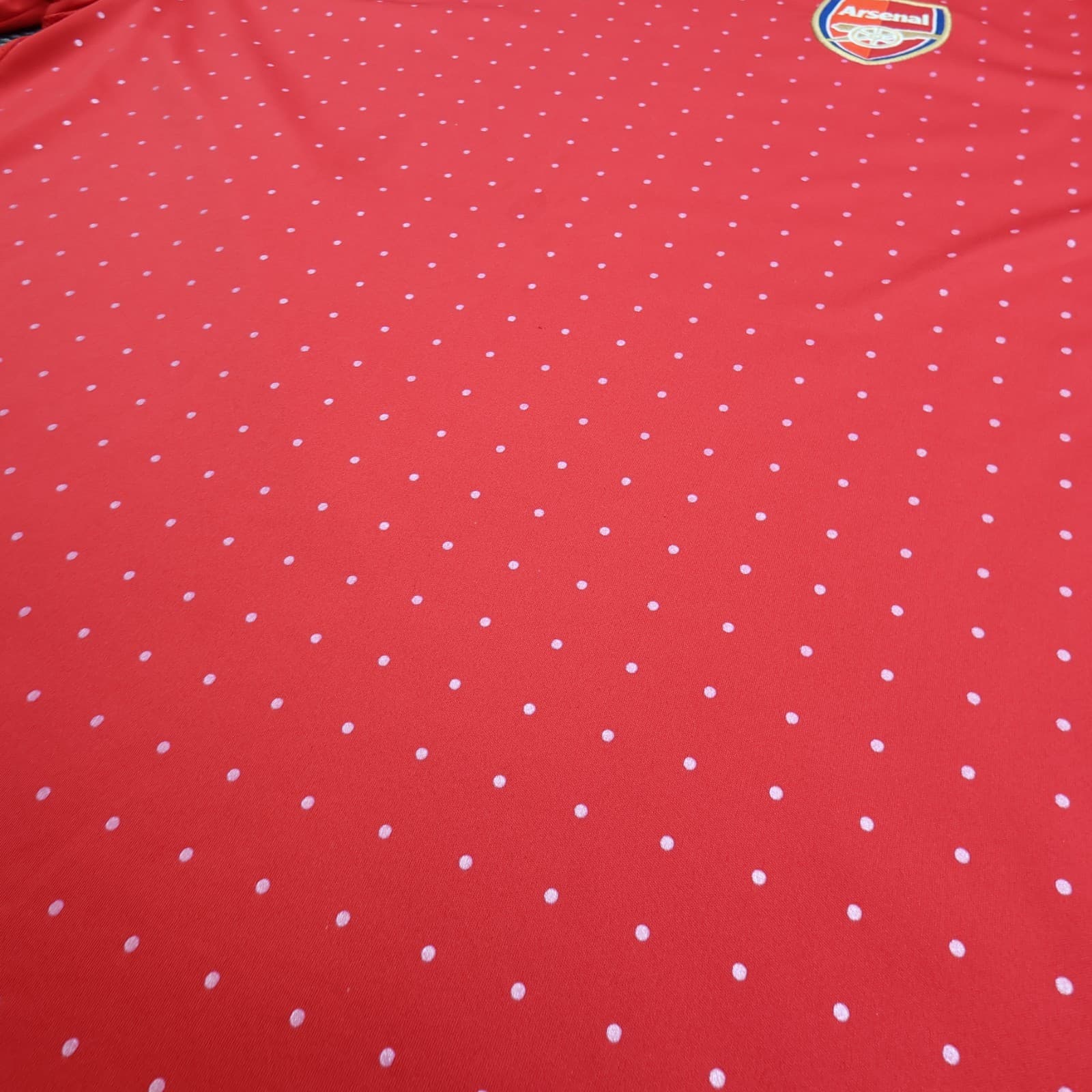 Arsenal Shirt Extra Large Red Training Kit 2011 2012 Nike Soccer Jersey Pokadot photo 6