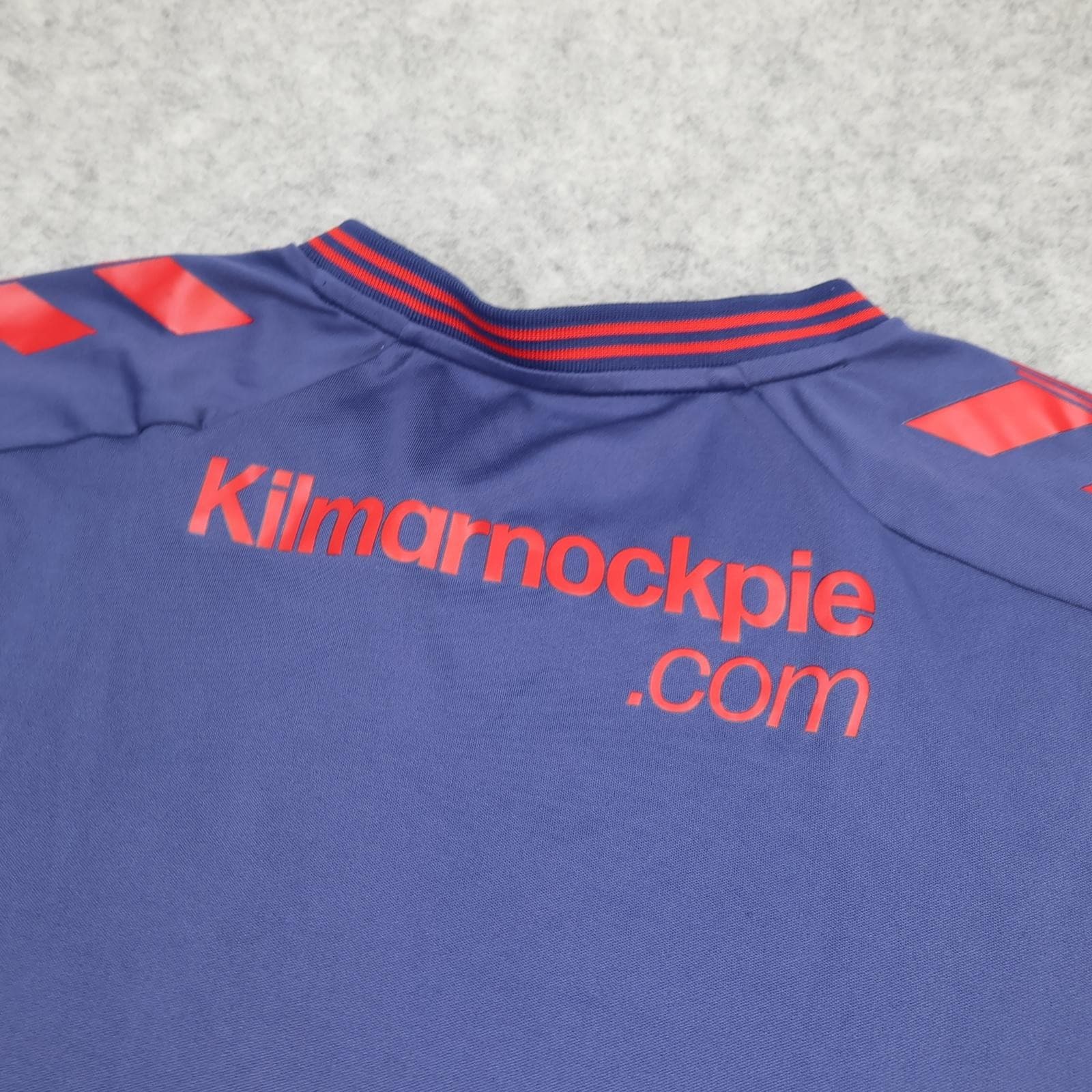 Kilmarnock Shirt Mens XL Away Kit Navy Blue 2021 2022 Hummel Soccer Jersey photo 10