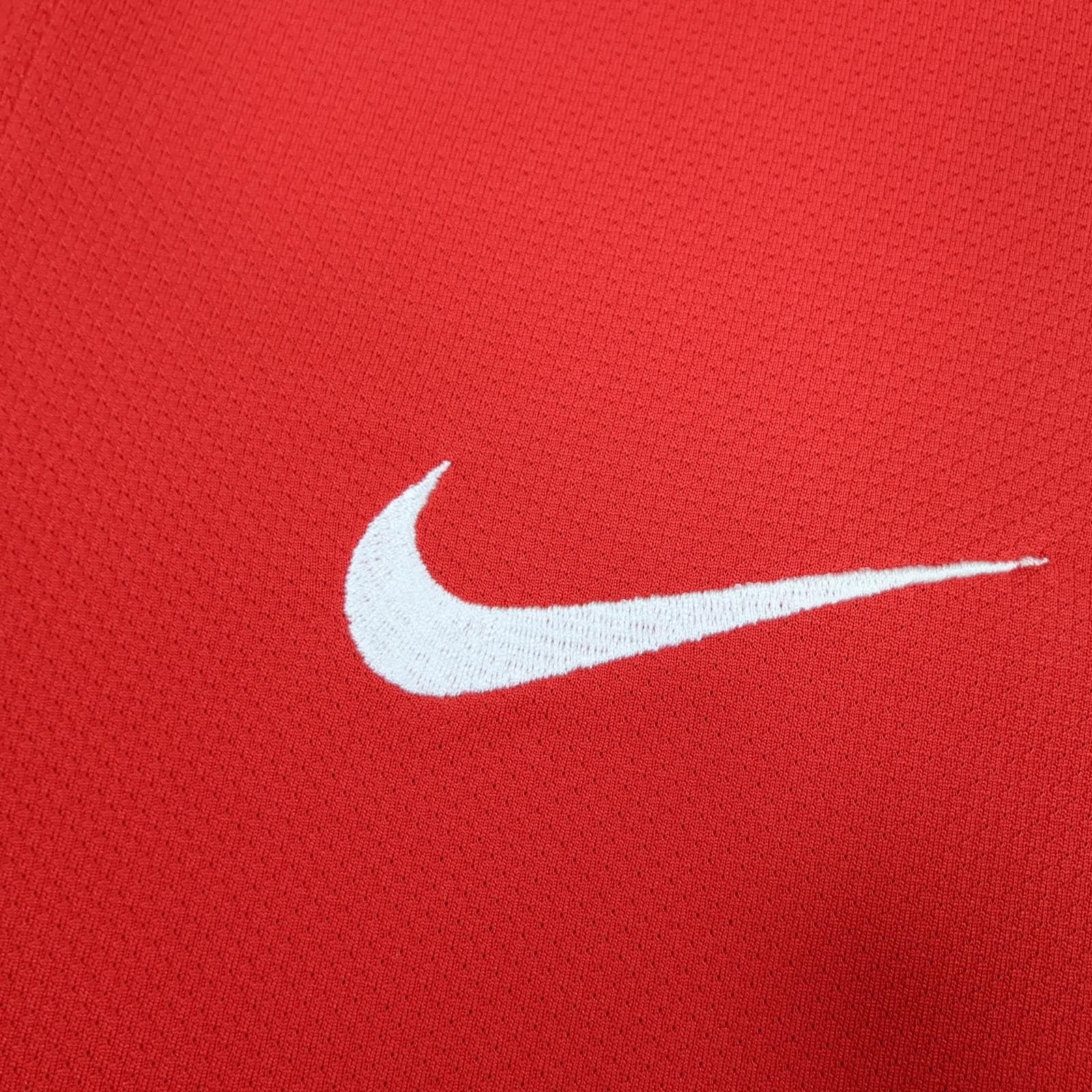 Manchester United Shirt Mens Medium Red Home 2010 2011 EPL Football Nike Nani 17 photo 8
