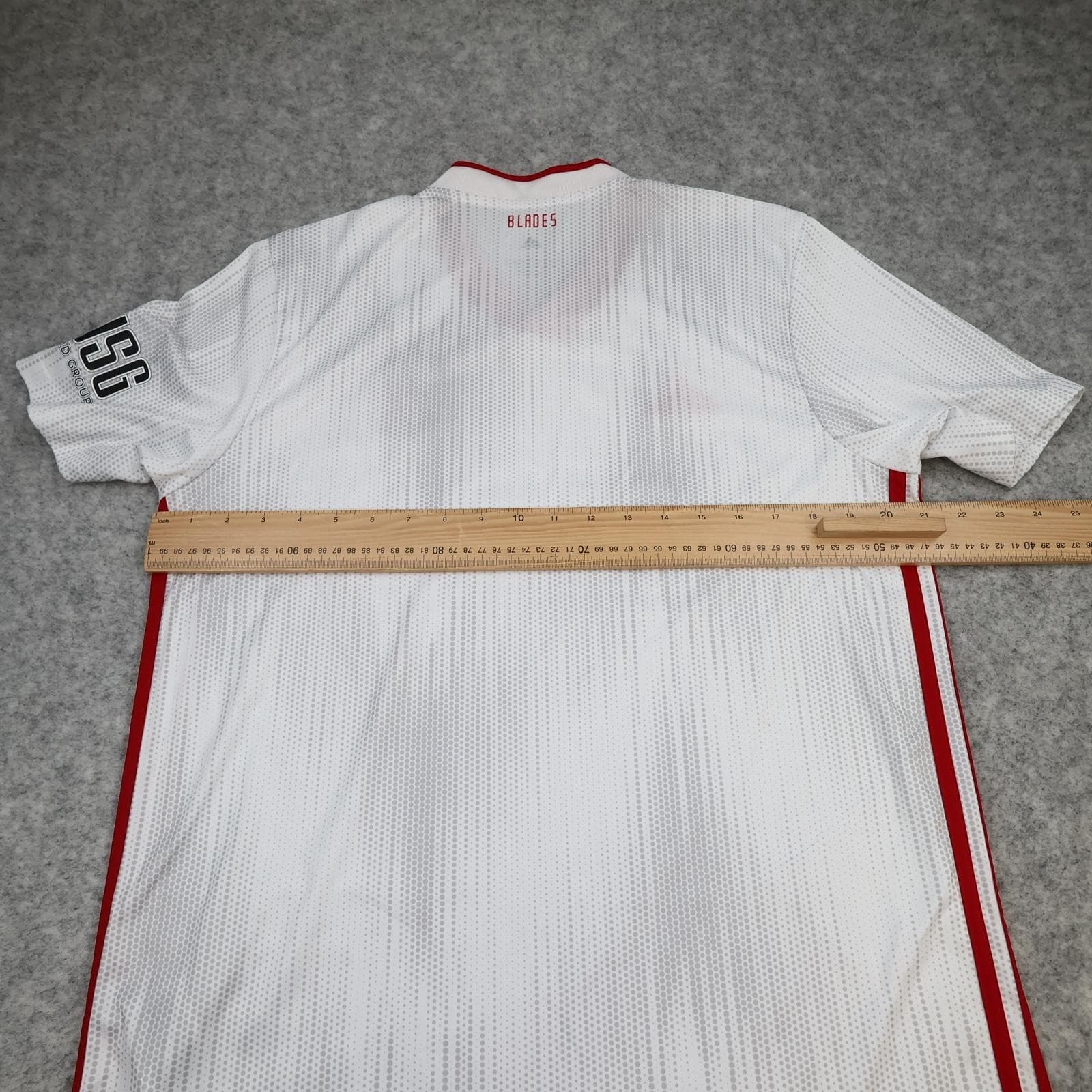 Sheffield United Shirt Mens Large White 2019 2020 Adidas Soccer Jersey USG photo 9