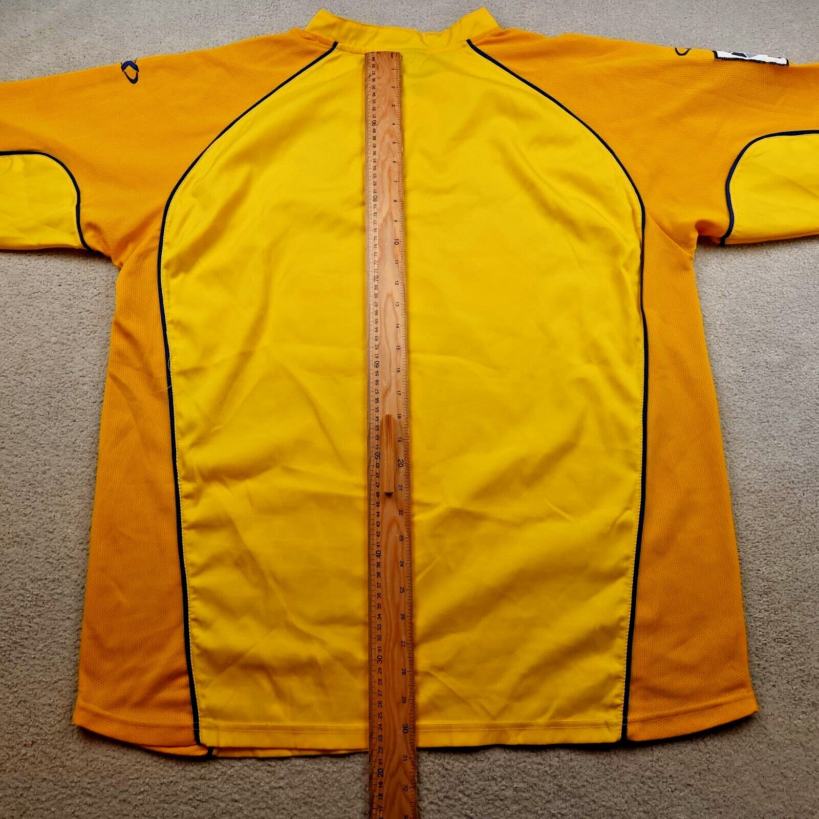 Villarreal Football Shirt 2XL Yellow Home Kit 2003 2004 Kelme Soccer Jersey XXL photo 11