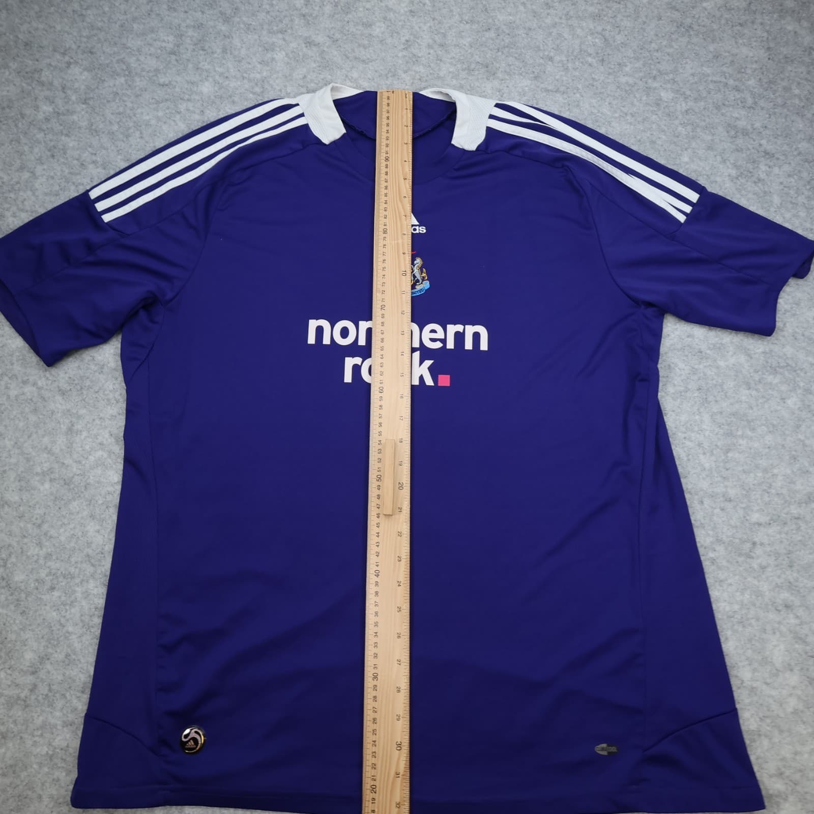 Newcastle United Shirt Extra Large Purple Away Kit 2008 2009 Adidas Jersey XL photo 13