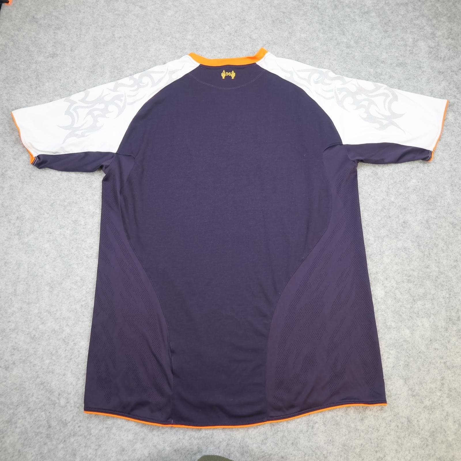 Liverpool Shirt Mens XL Purple Third Kit 2012 2013 Warrior Soccer Jersey photo 2