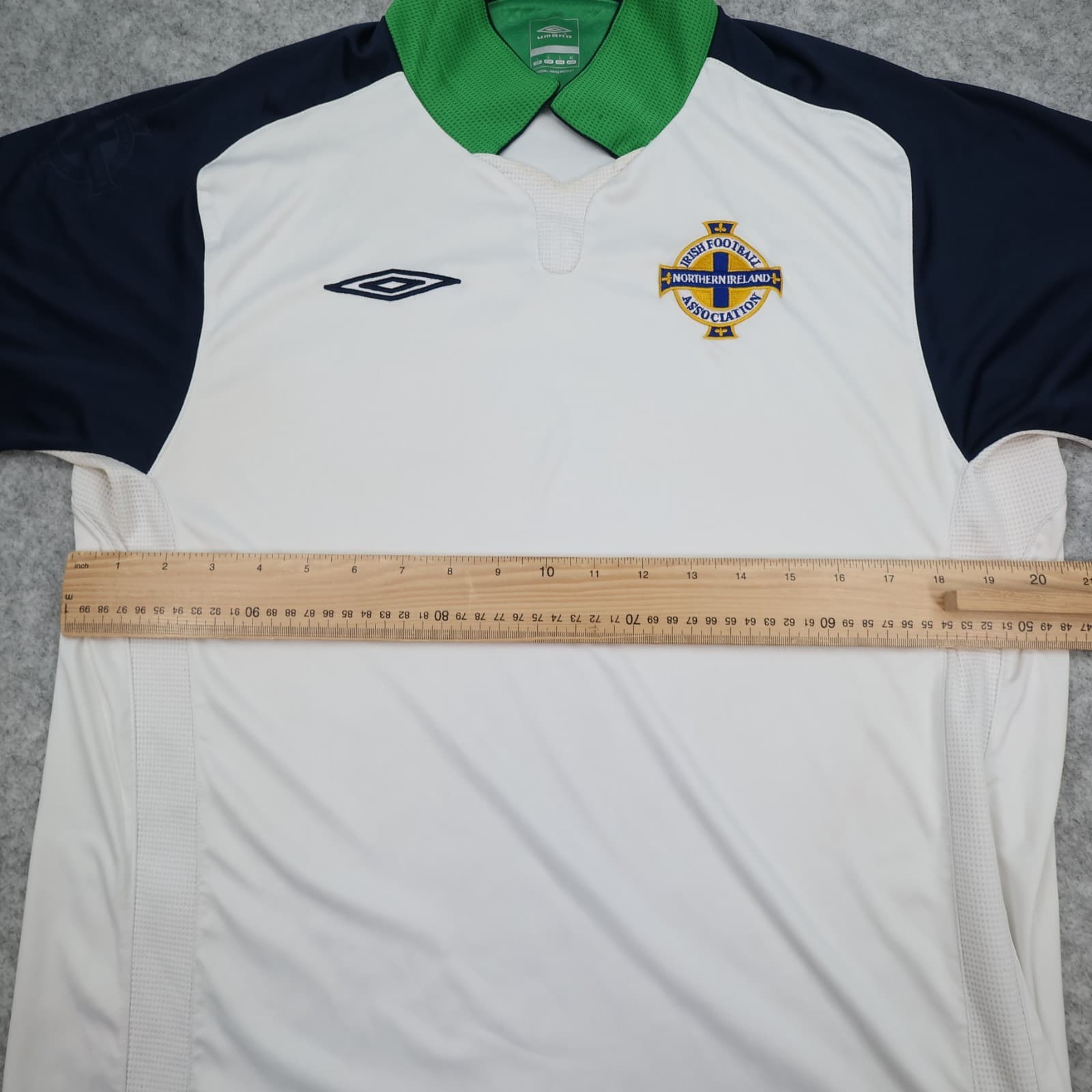 Northern Ireland Football Shirt Large Adidas Away Kit 2009 2010 Soccer Jersey photo 10