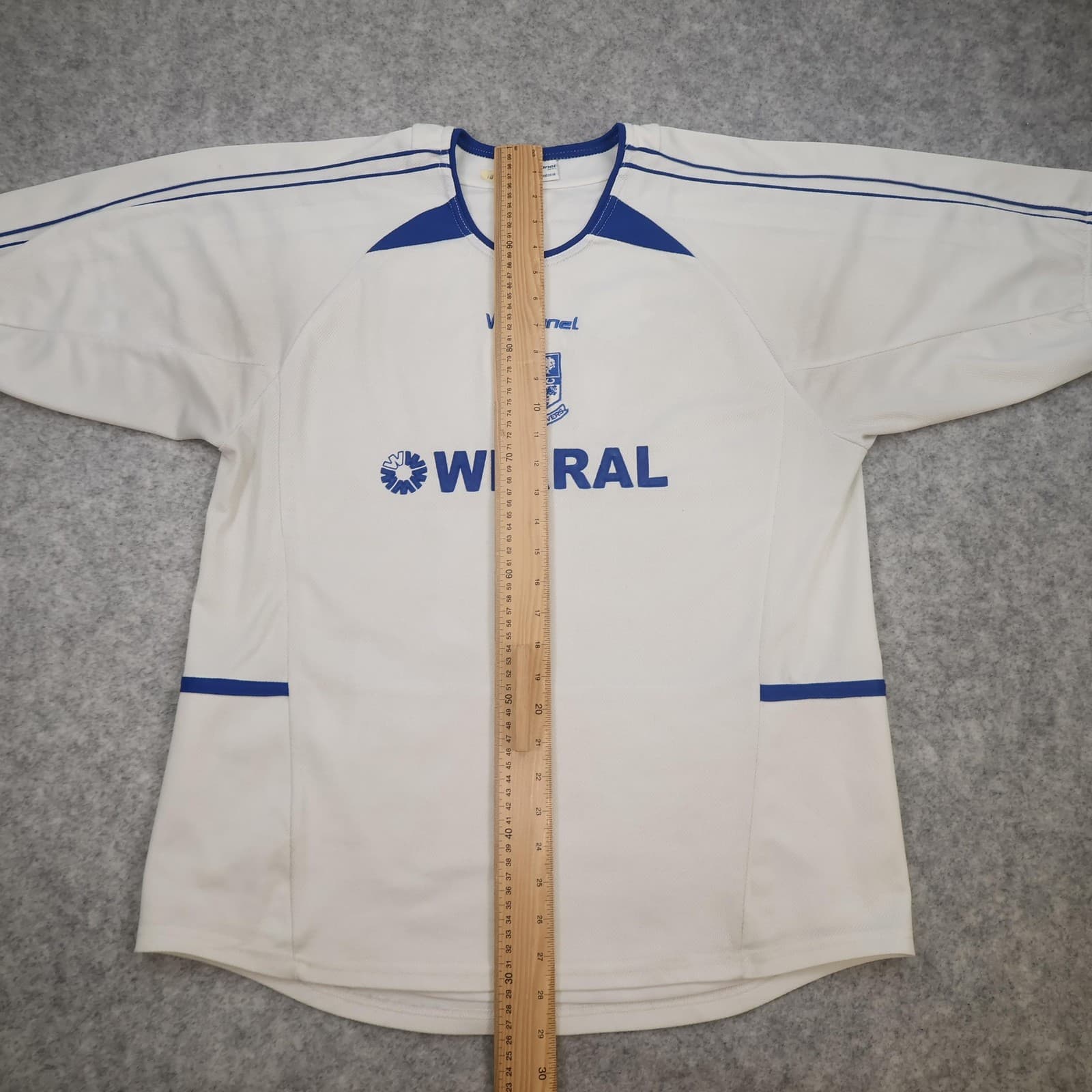 Tranmere Rovers Shirt Mens Large White Home EFL 2004 2005 Vandanel Wirral Jersey photo 10