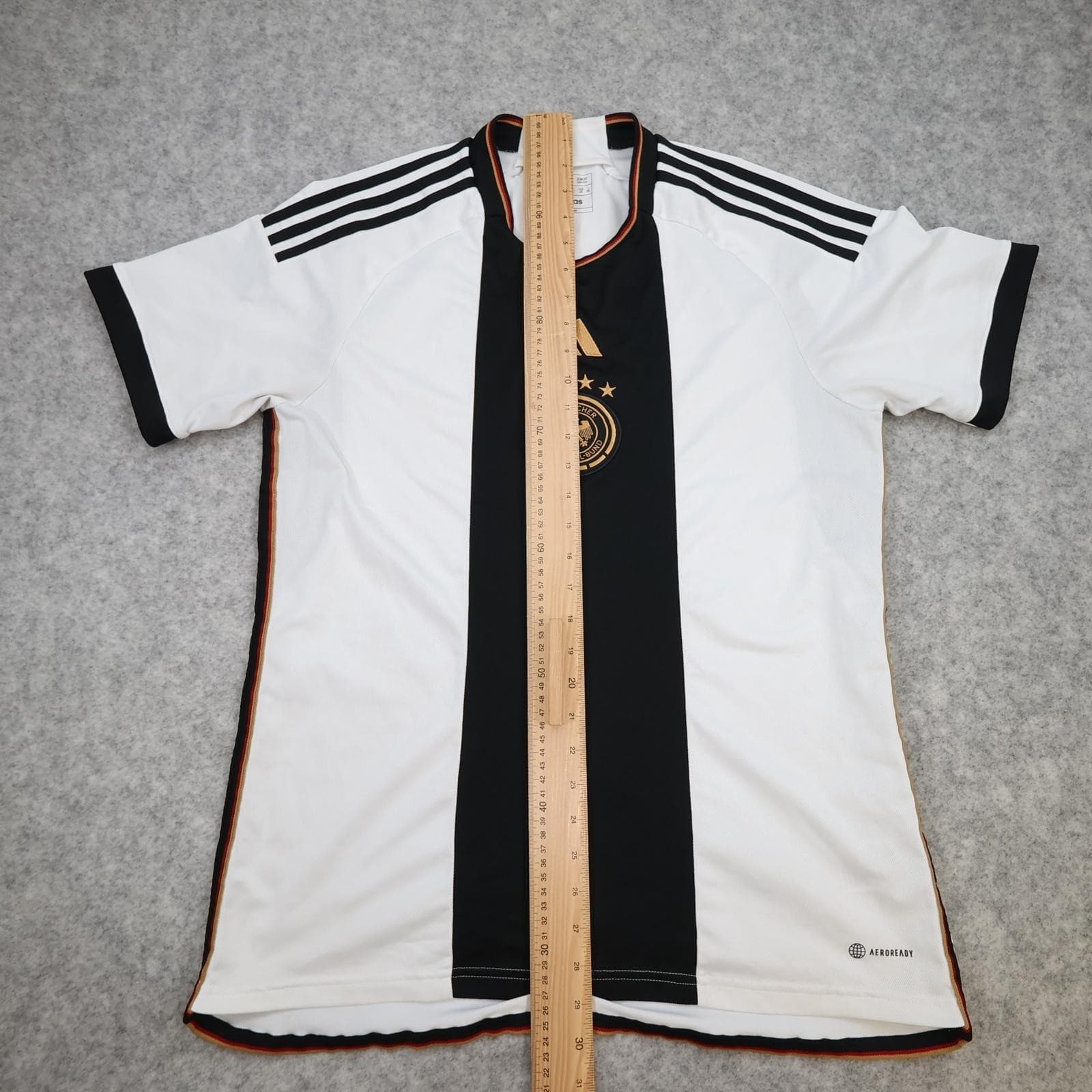 Germany Home Shirt Mens Large White 2022 2023 Football Adidas Soccer Jersey photo 10