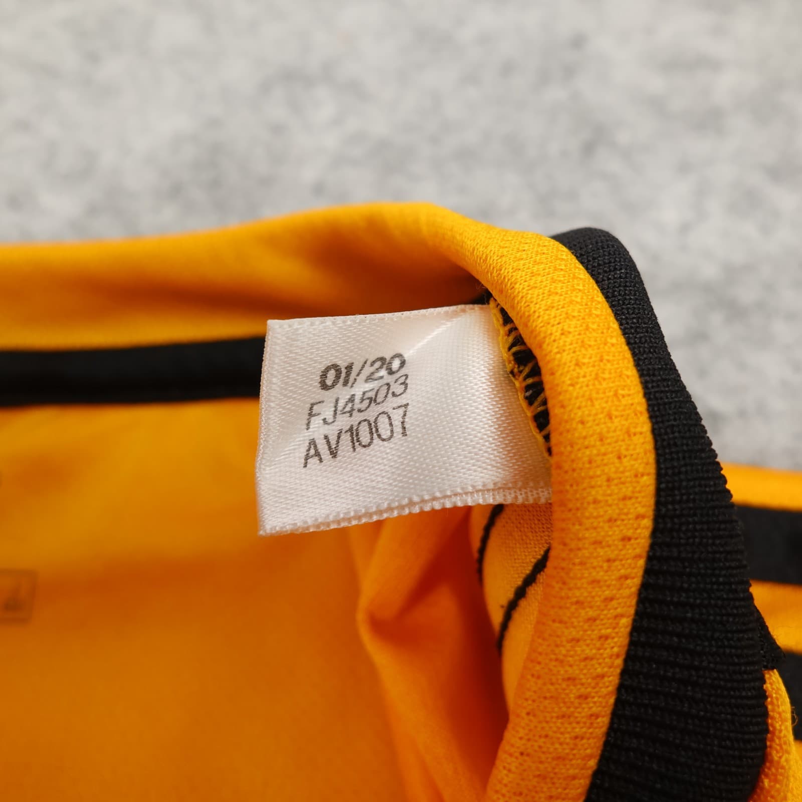 Wolves Football Shirt Extra Large Orange Home  Kit 2020 2021 Adidas Jersey photo 9