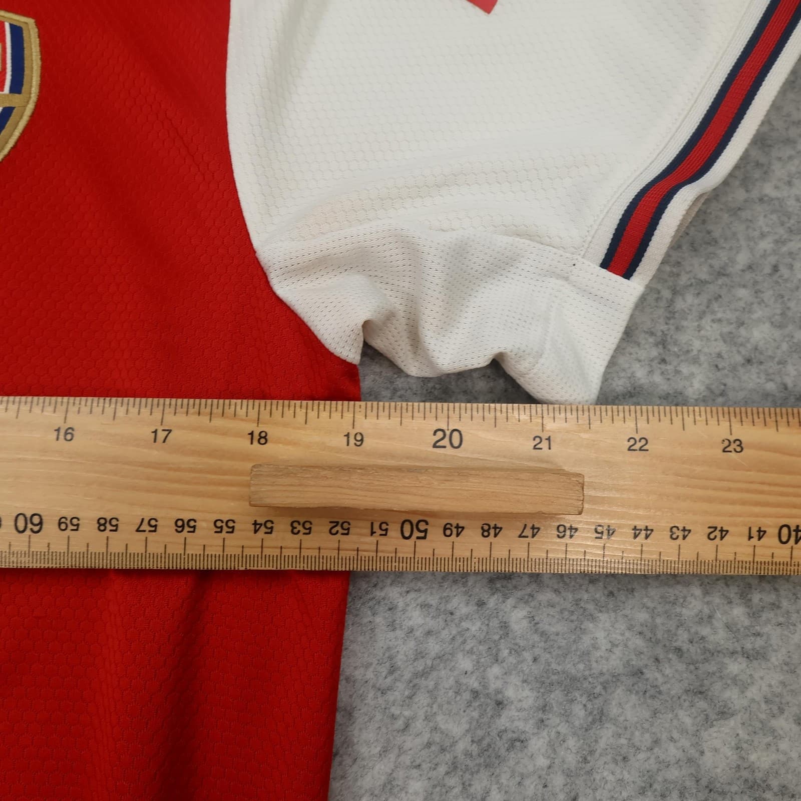 Arsenal Shirt Mens Medium Red Home 2019 2020 Adidas Emirates Soccer Jersey photo 11