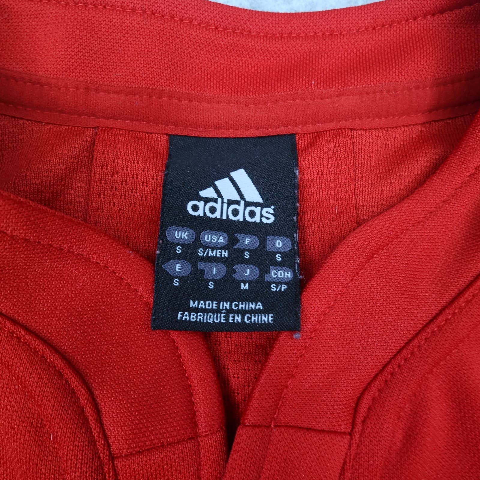 Lions Rugby Shirt Home Red Small Adidas Jersey 2009 South Africa Tour British photo 7