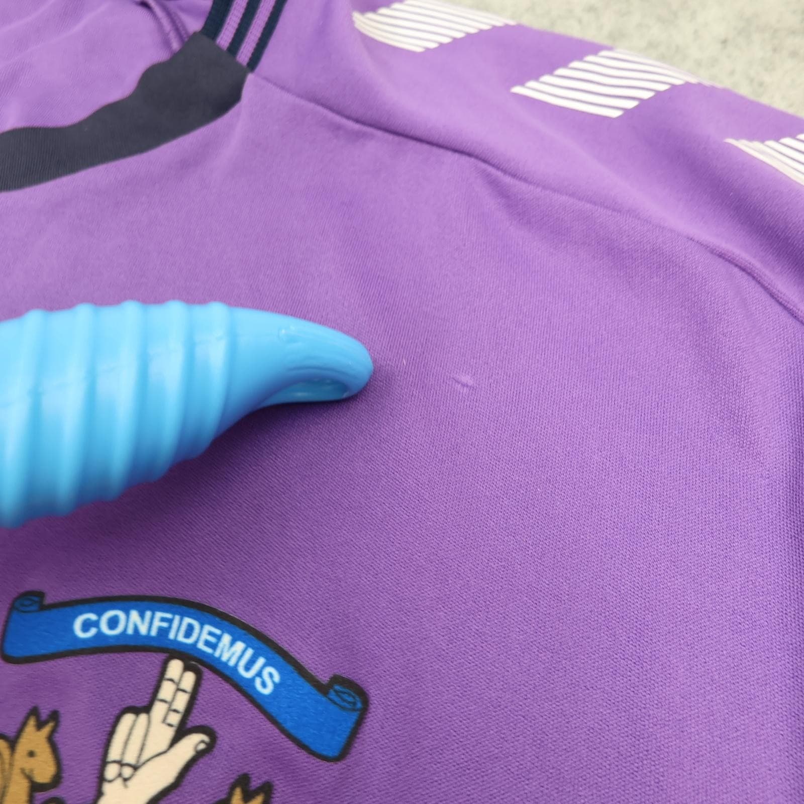 Kilmarnock Shirt Mens XL Purple Third Kit SPFL 2021 2022 Hummel Soccer Jersey photo 6