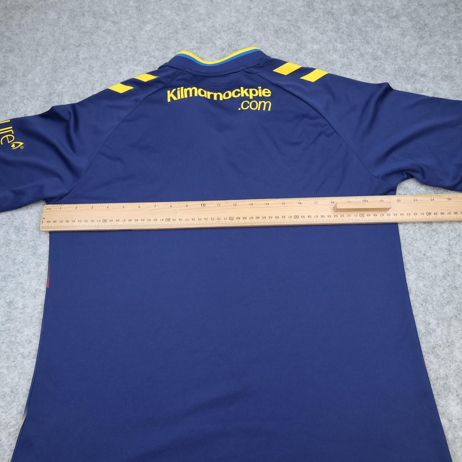 Kilmarnock FC Shirt Mens XL Blue Third Football Hummel 2022 2023 Soccer Jersey photo 8