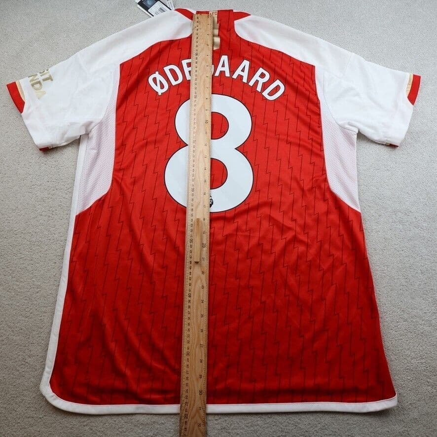Arsenal Shirt Extra Large Red Home Kit 2023 2024 Adidas Jersey Martin Odegaard photo 12