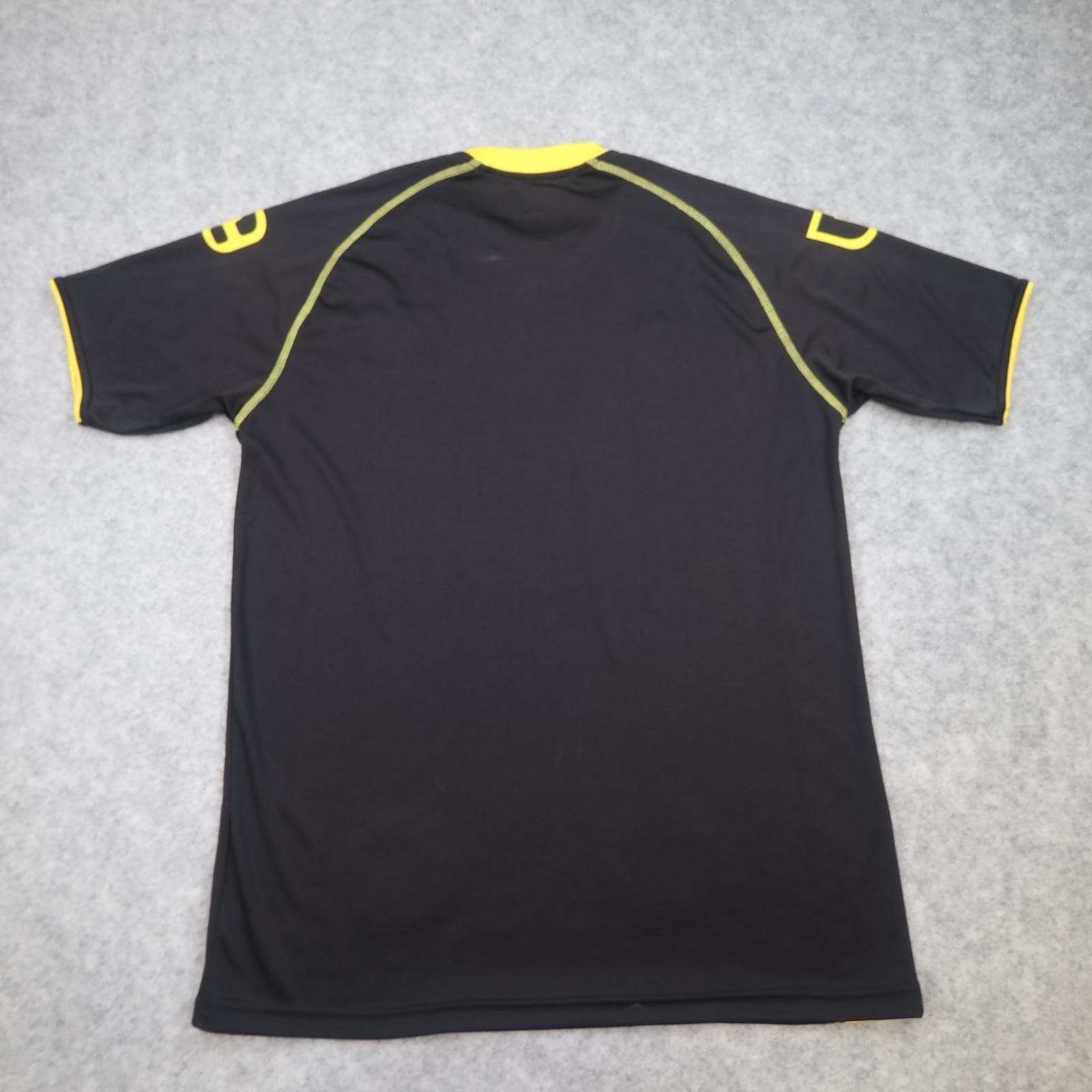 Crewe Alexandra Away Shirt Mens Medium Black 2016 2017 Carbrini Mornflake Jersey photo 2